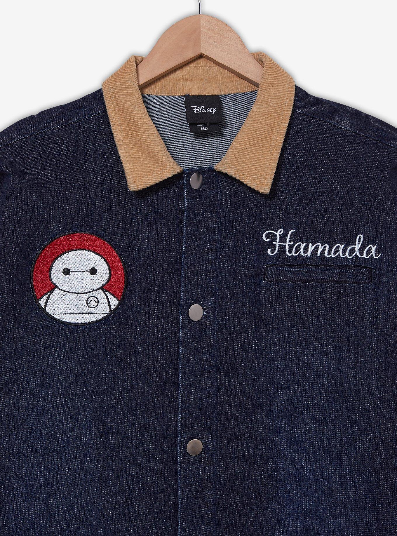 Disney Big Hero 6 Hamada Baymax Denim Jacket — BoxLunch Exclusive, DENIM, alternate