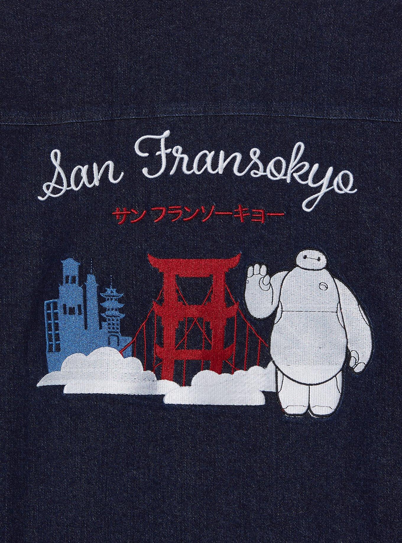 Disney Big Hero 6 Hamada Baymax Denim Jacket — BoxLunch Exclusive, DENIM, alternate