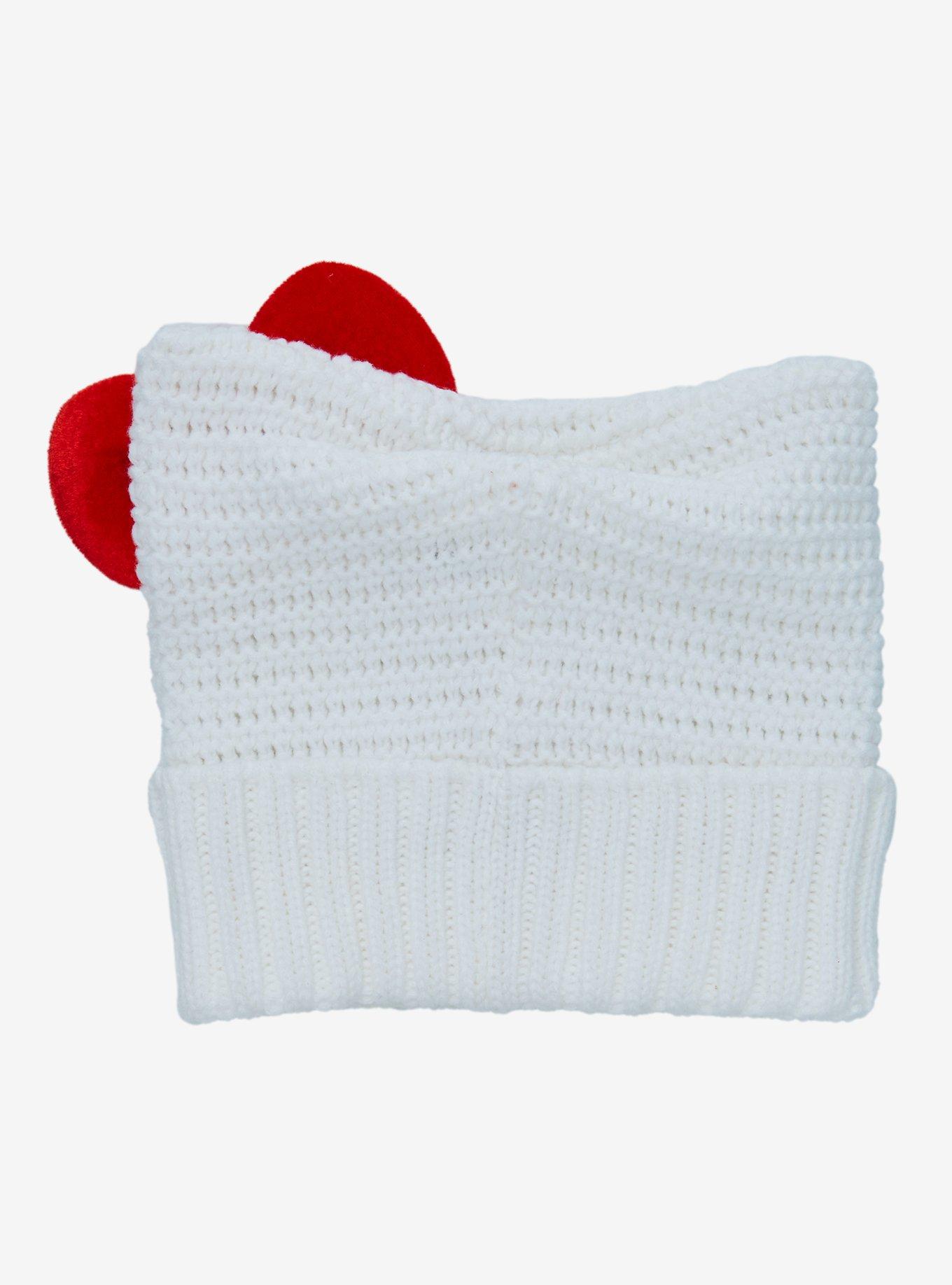 Sanrio Hello Kitty Knit Ears Beanie, , alternate