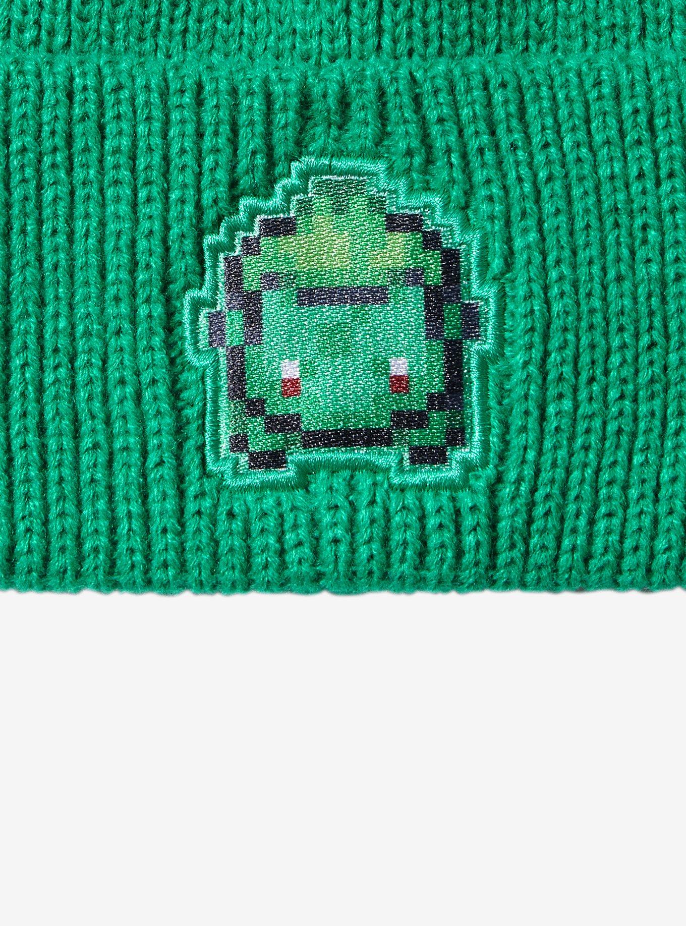 Pok&eacute;mon Bulbasaur Pixel Knit Beanie &mdash; BoxLunch Exclusive, , alternate