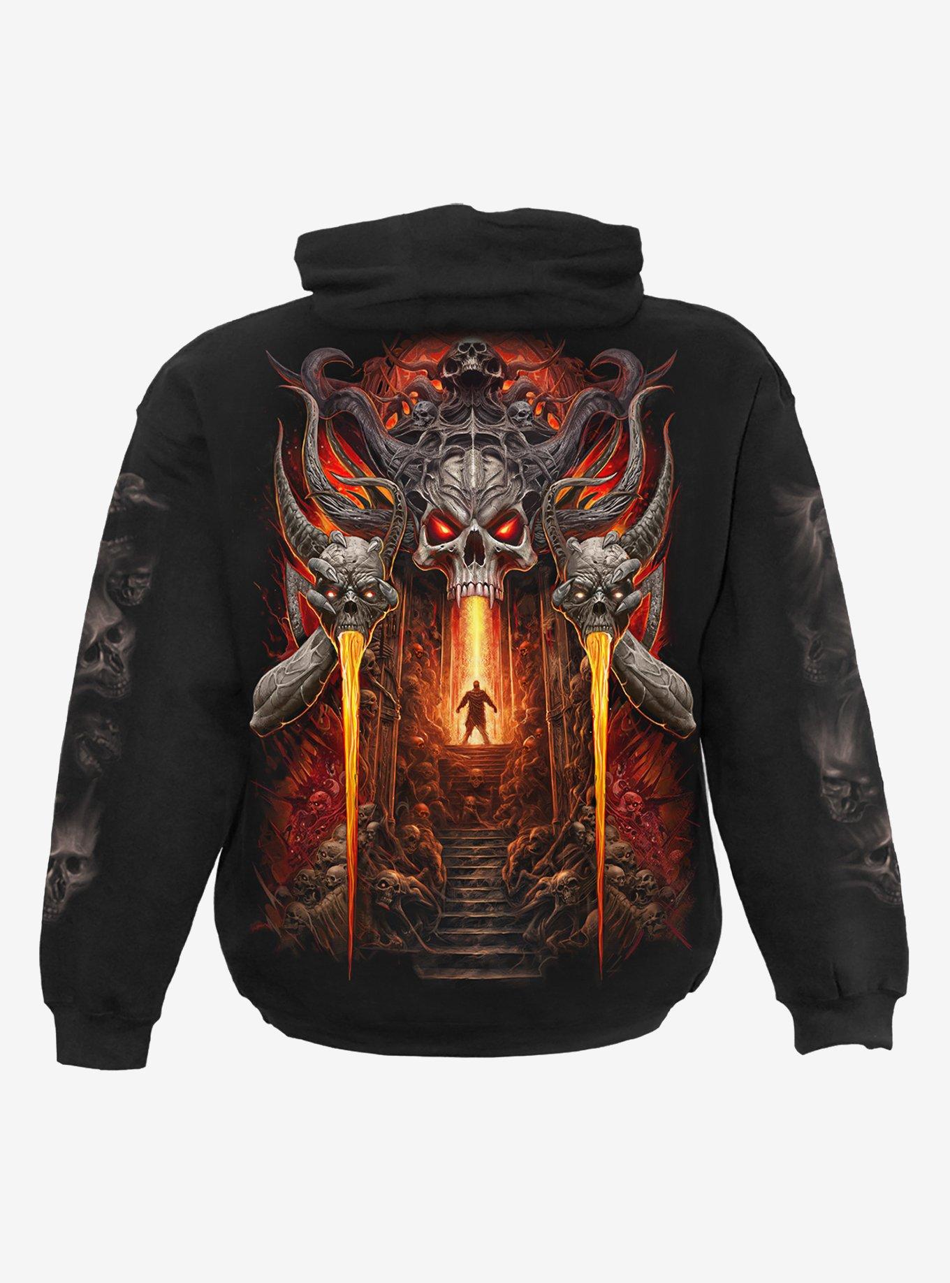 Gates of Hell Hoodie, BLACK, alternate