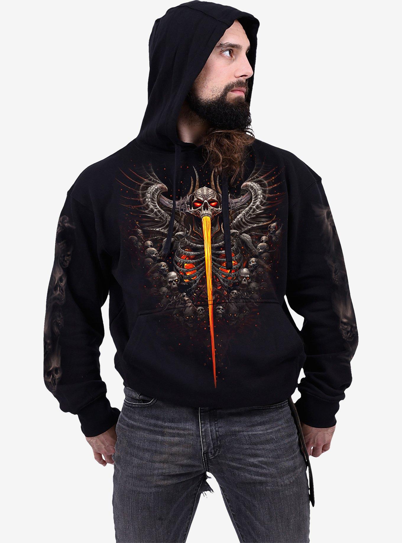 Gates of Hell Hoodie, BLACK, alternate