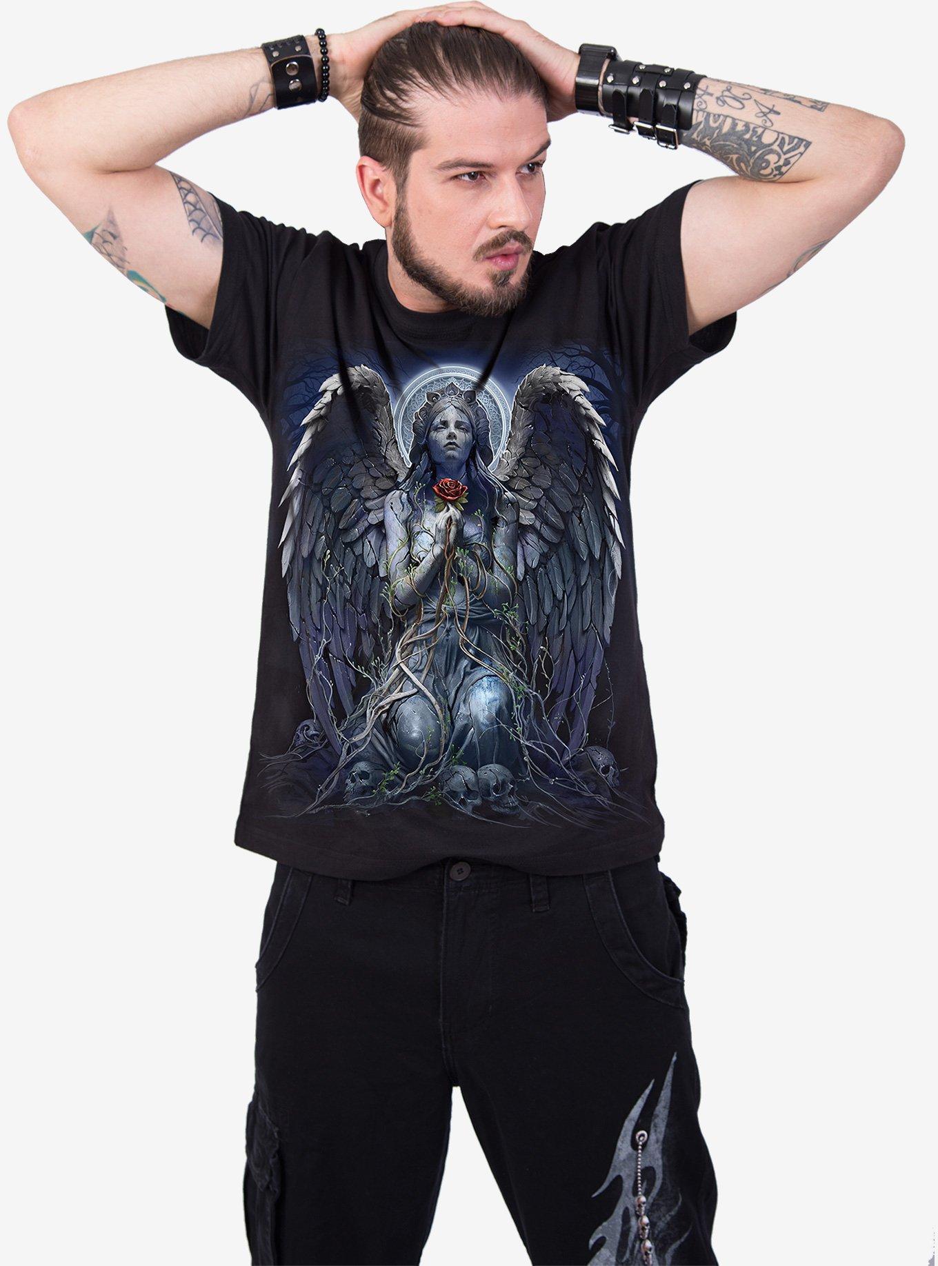 Grieving Angel T-Shirt, BLACK, alternate