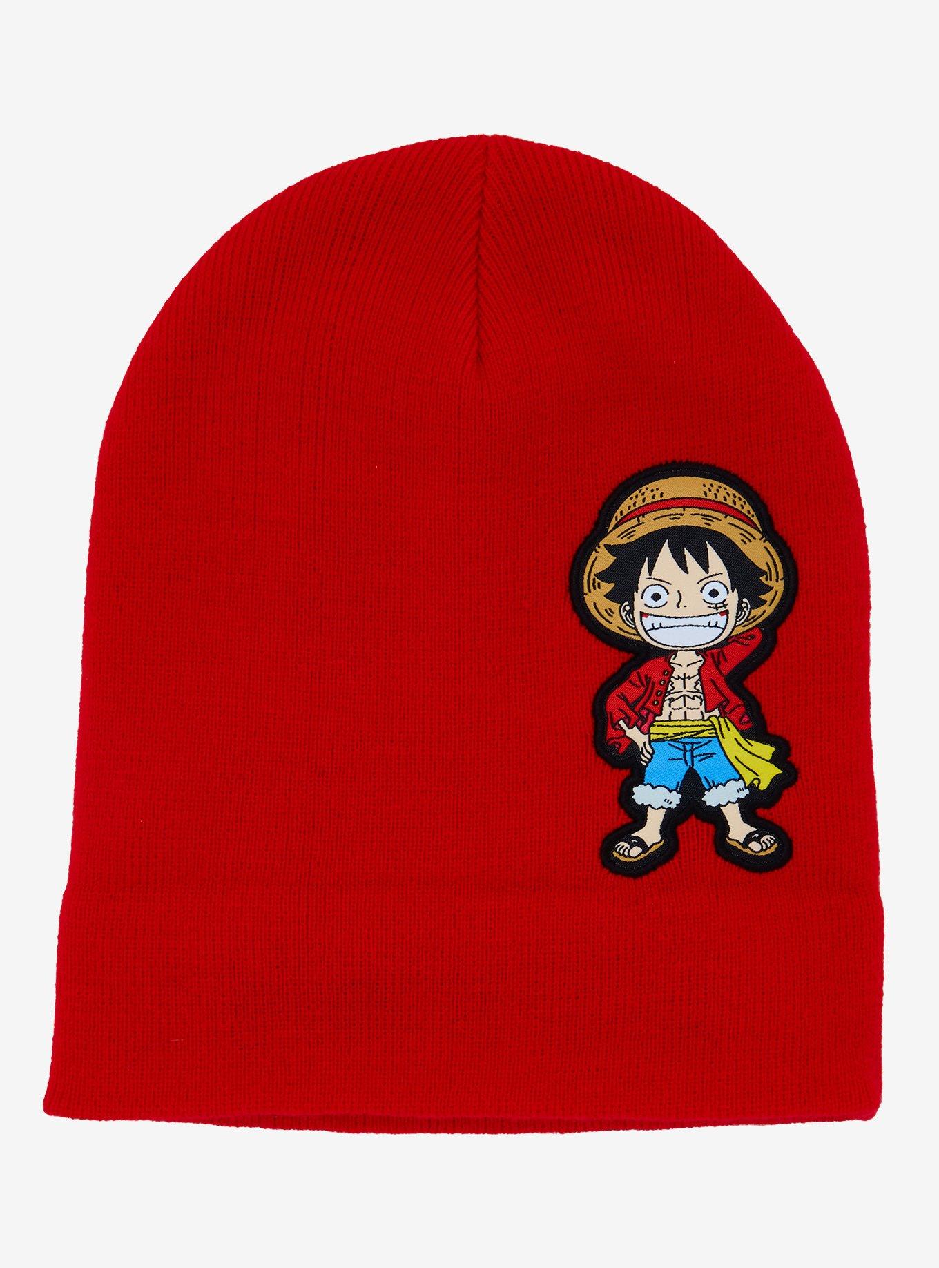 One Piece Monkey D. Luffy Portrait Beanie - BoxLunch