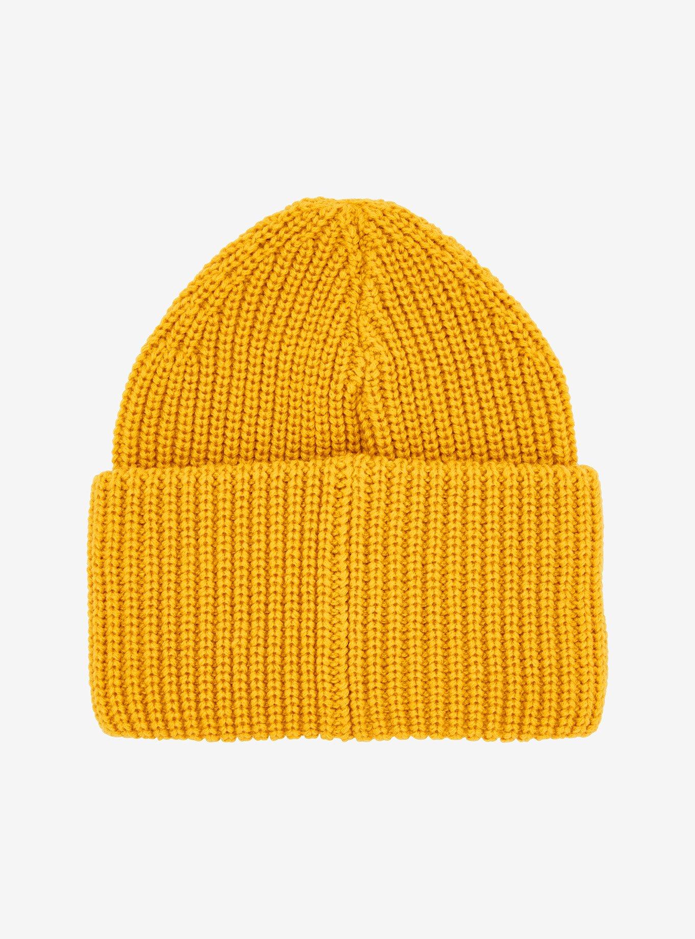 Harry Potter Hufflepuff Alumni Knit Beanie - BoxLunch Exclusive, , alternate