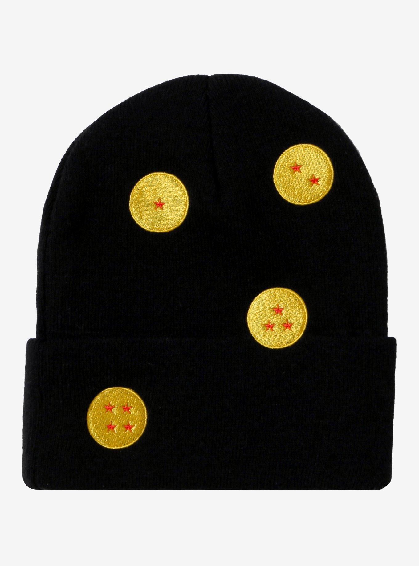 Dragon Ball Z Dragon Balls Allover Design Beanie - BoxLunch Exclusive, , alternate