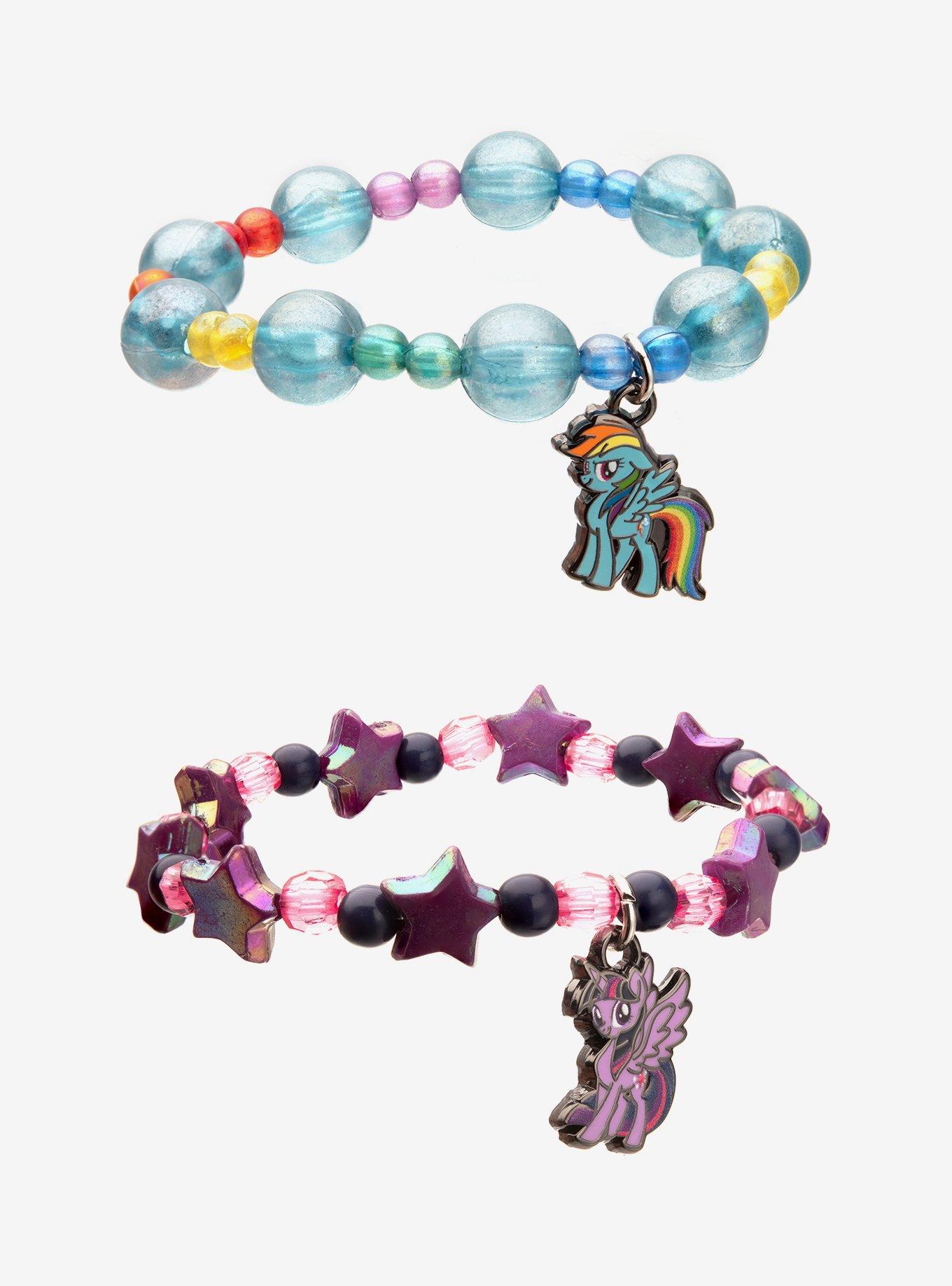 My Little Pony Rainbow Dash & Twilight Sparkle Best Friend Bracelet Set, , hi-res