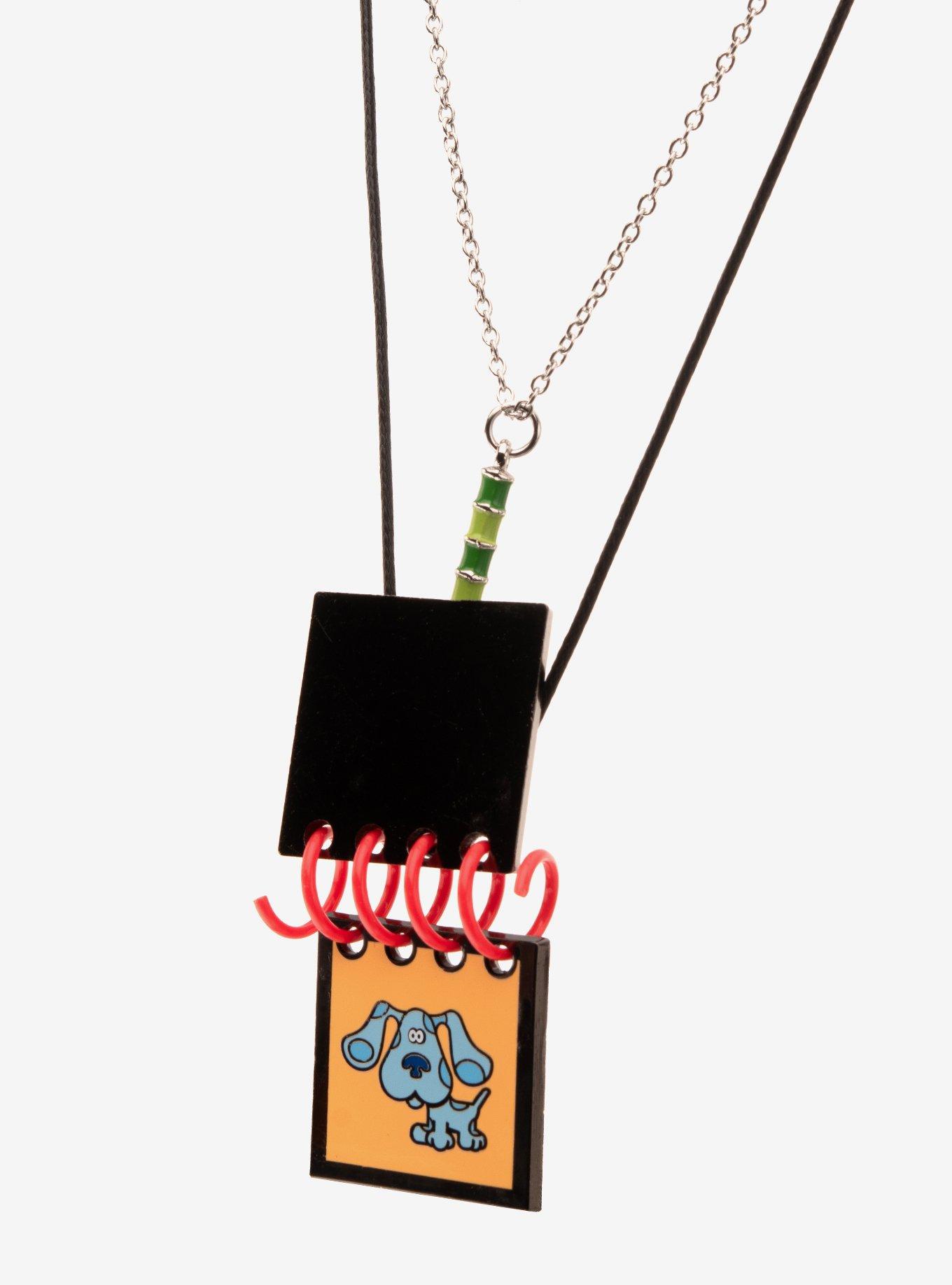 Blue's Clues Handy Dandy Notebook Necklace Set, , alternate