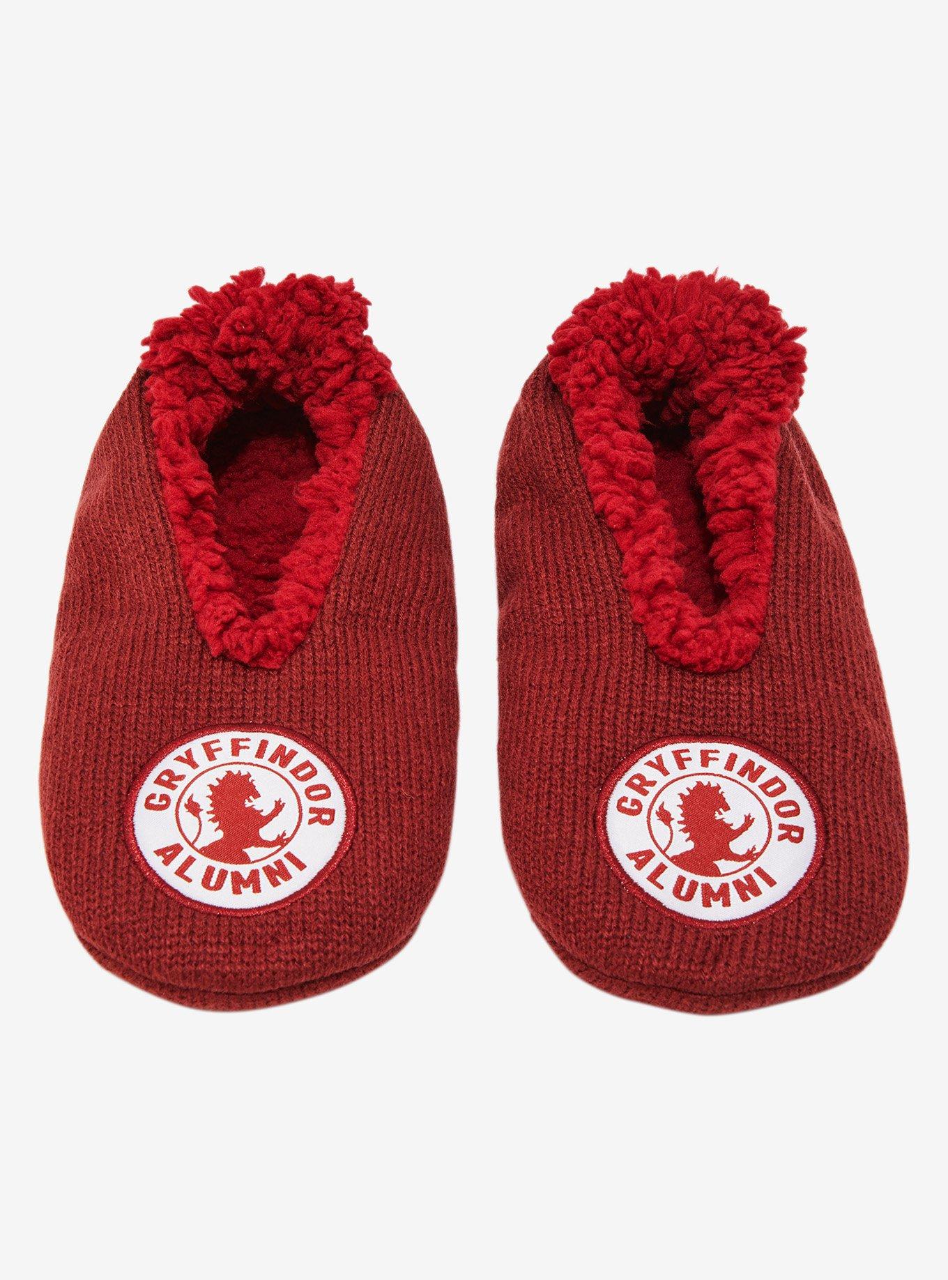 Harry Potter Gryffindor Alumni Slipper Socks — BoxLunch Exclusive, , hi-res