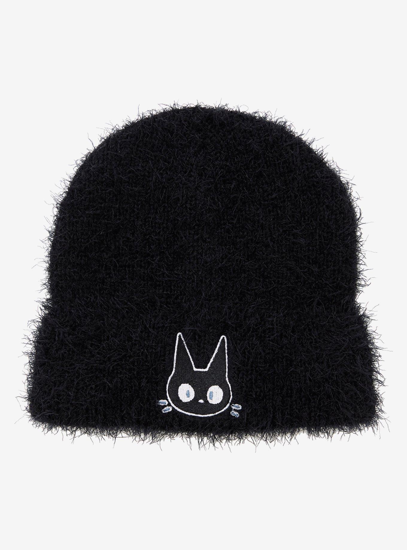 Studio Ghibli Kiki's Delivery Service Jiji Fuzzy Beanie - BoxLunch Exclusive, , alternate