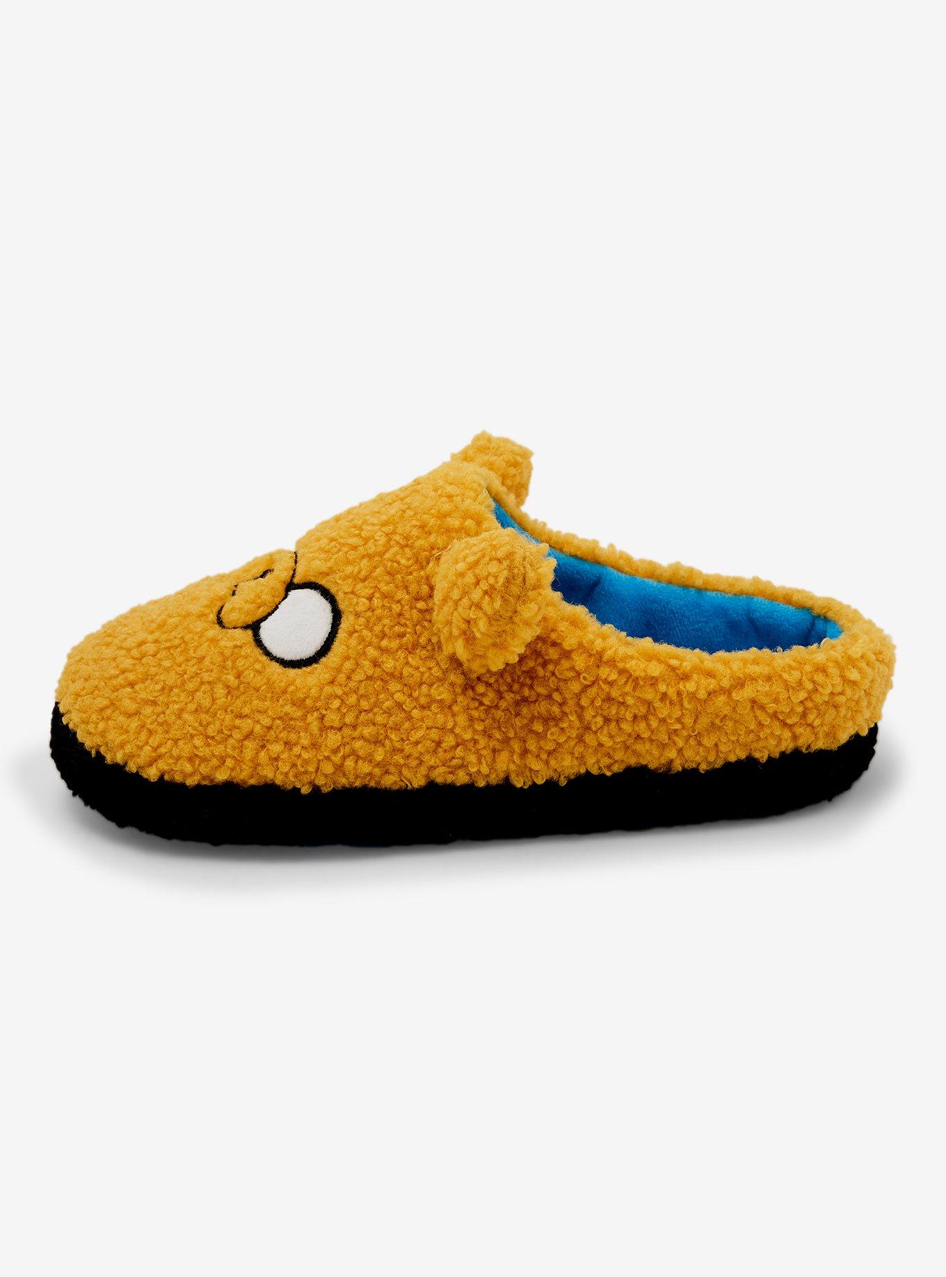 Adventure Time Finn & Jake Figural Women's Sherpa Slippers — BoxLunch Exclusive, MULTI, alternate