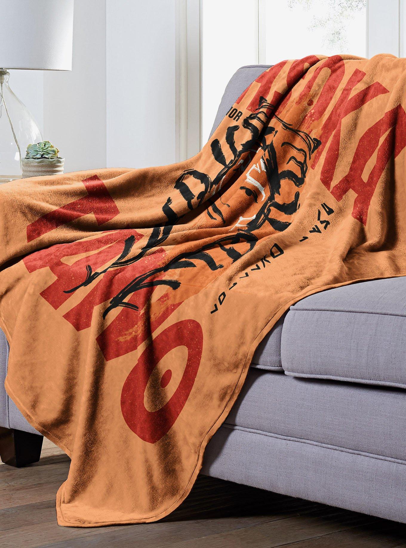 Star Wars Ahsoka Tano Silk Touch Blanket, , hi-res