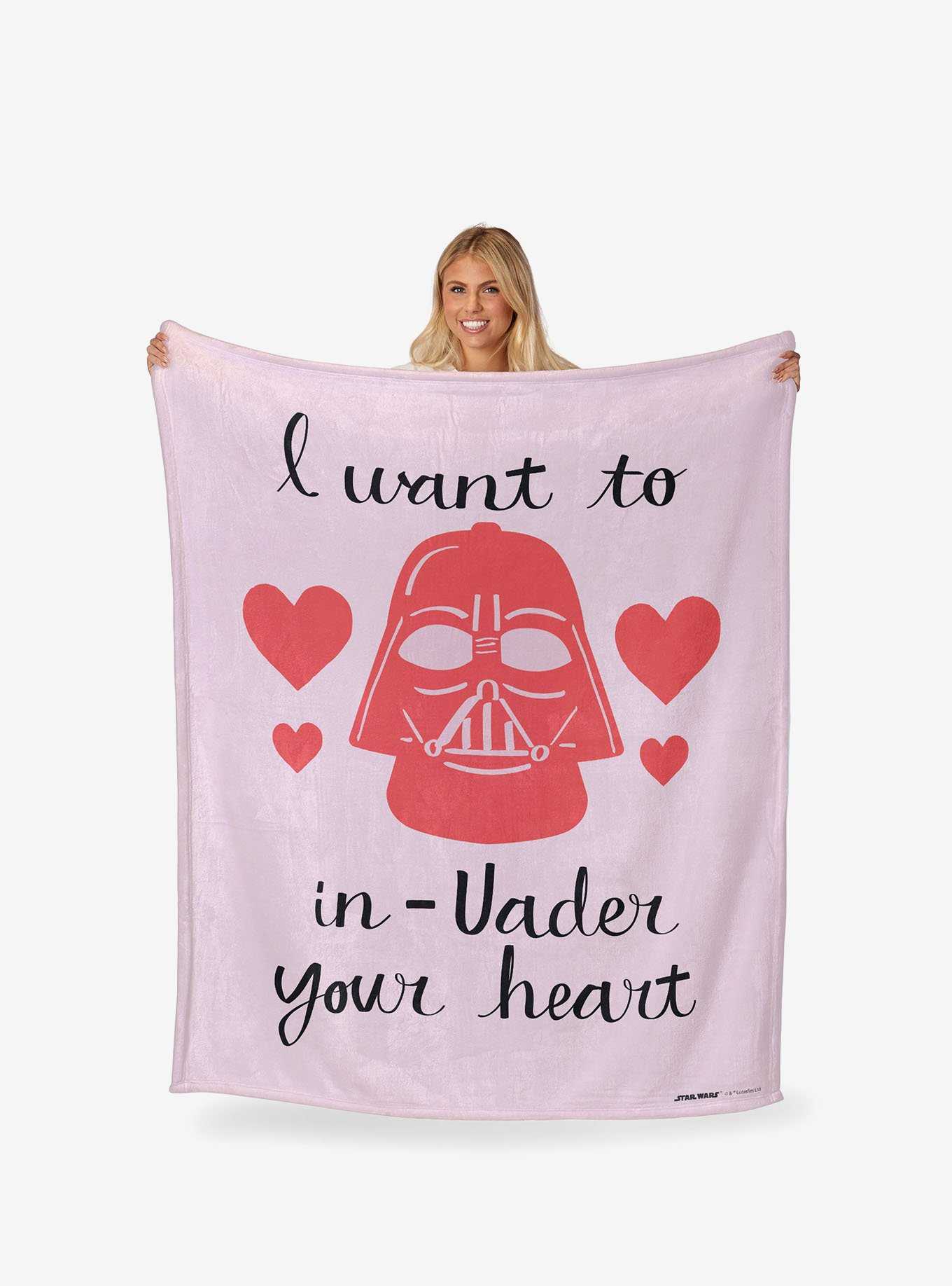 Star Wars Lucas Classic Invader Silk Touch Blanket, , hi-res