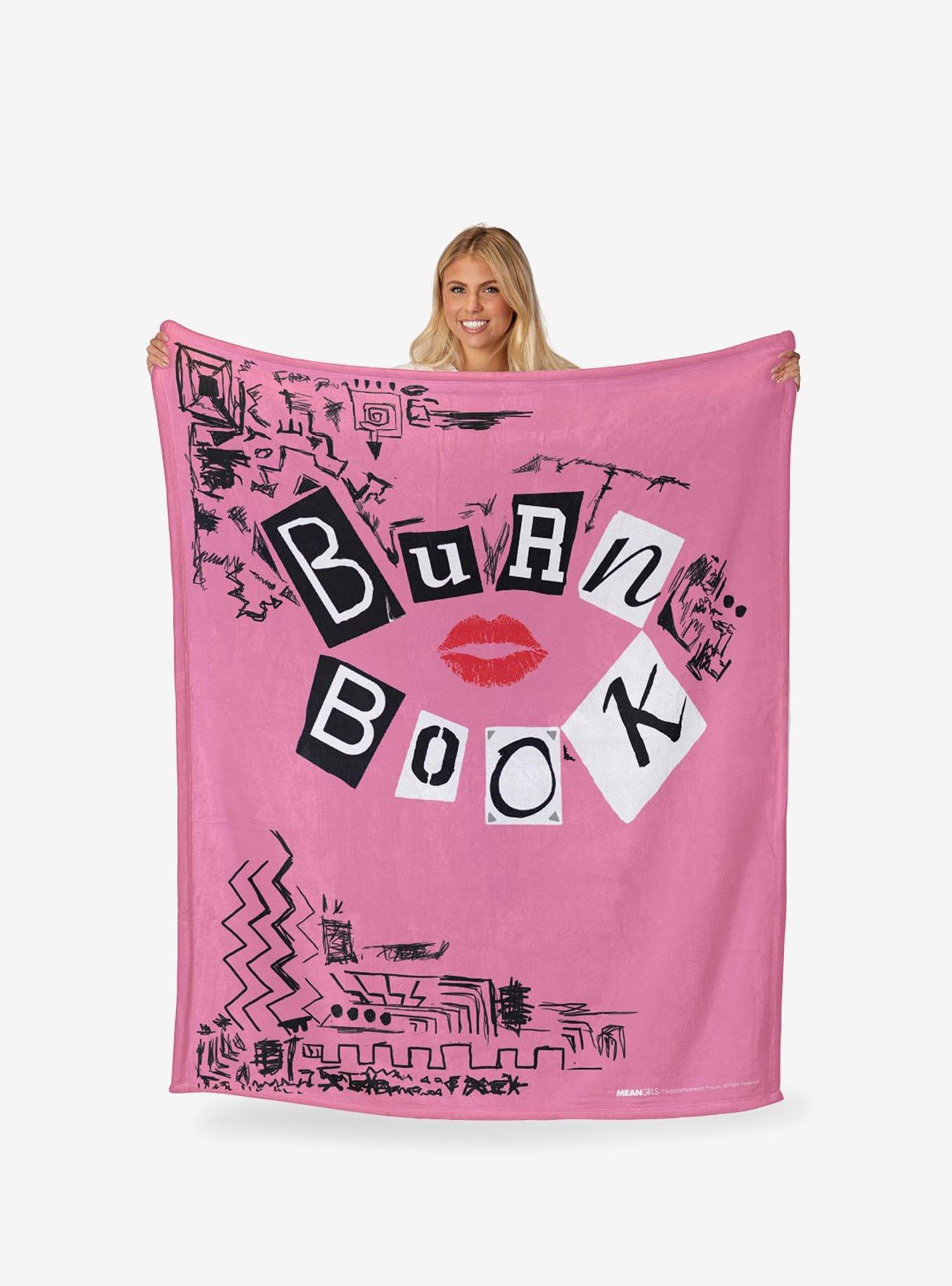 Mean Girls Burn Book Silk Touch Blanket, , hi-res