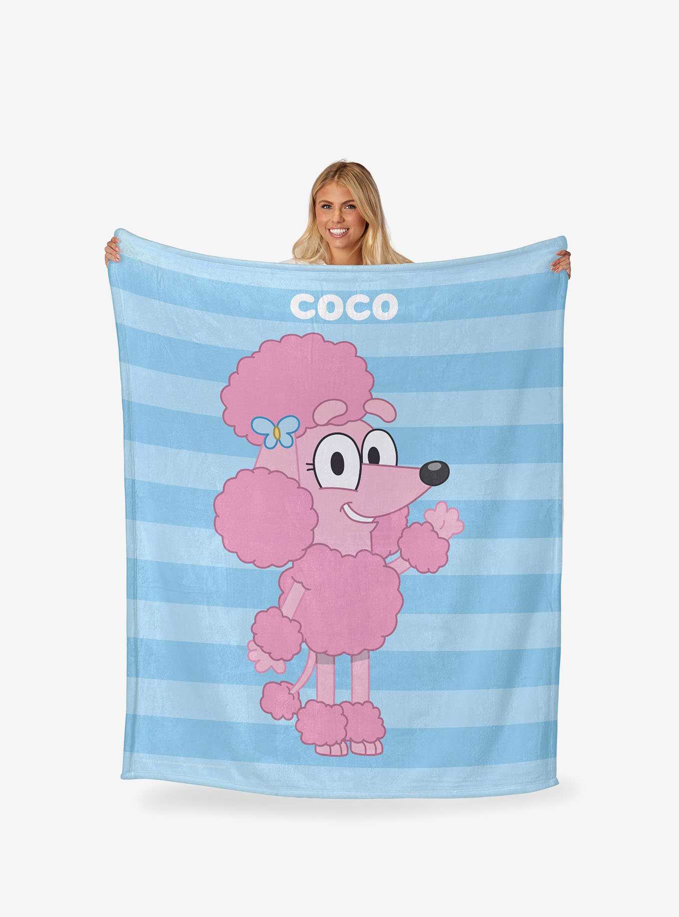 Bluey Roll Call Coco Silk Touch Blanket, , hi-res
