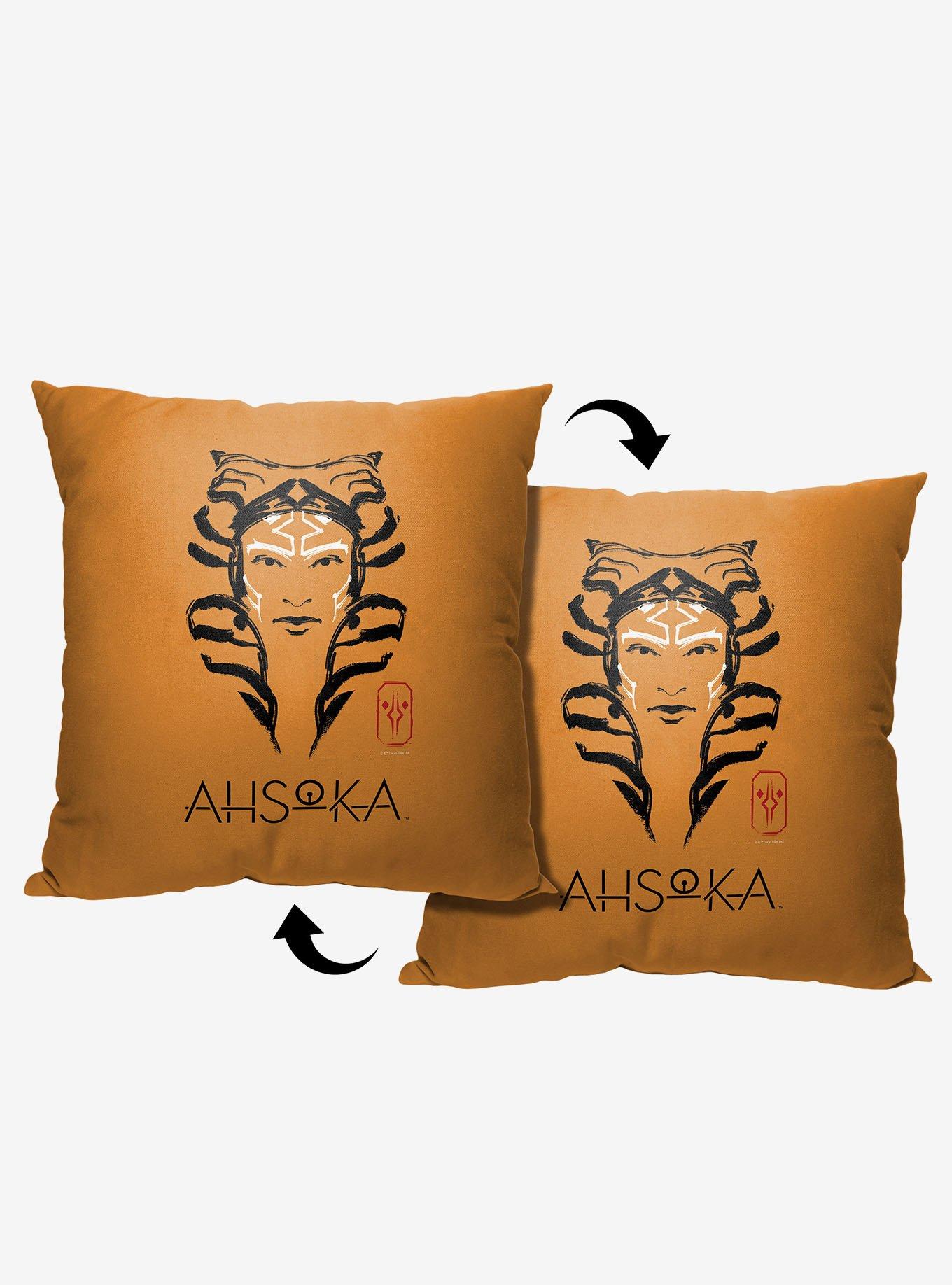 Star Wars Ahsoka Brushstroke Printed Throw Pillow, , hi-res