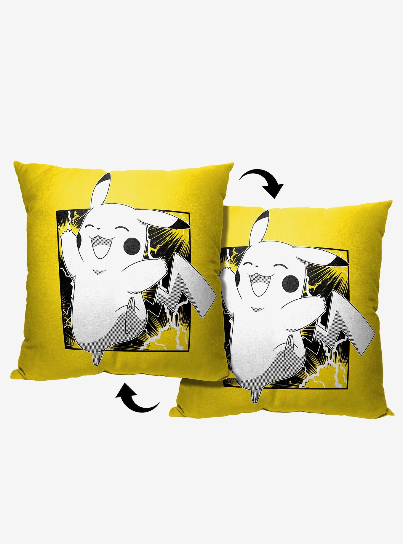 Pokémon Horray Pikachu Printed Throw Pillow, , hi-res