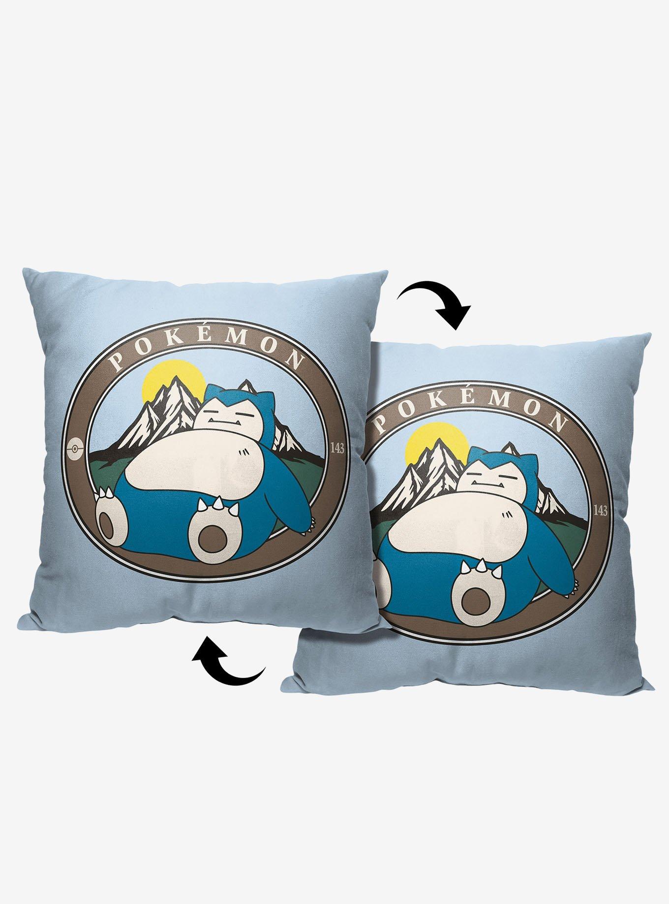 Pokémon Snoring Outdoors Printed Throw Pillow, , hi-res