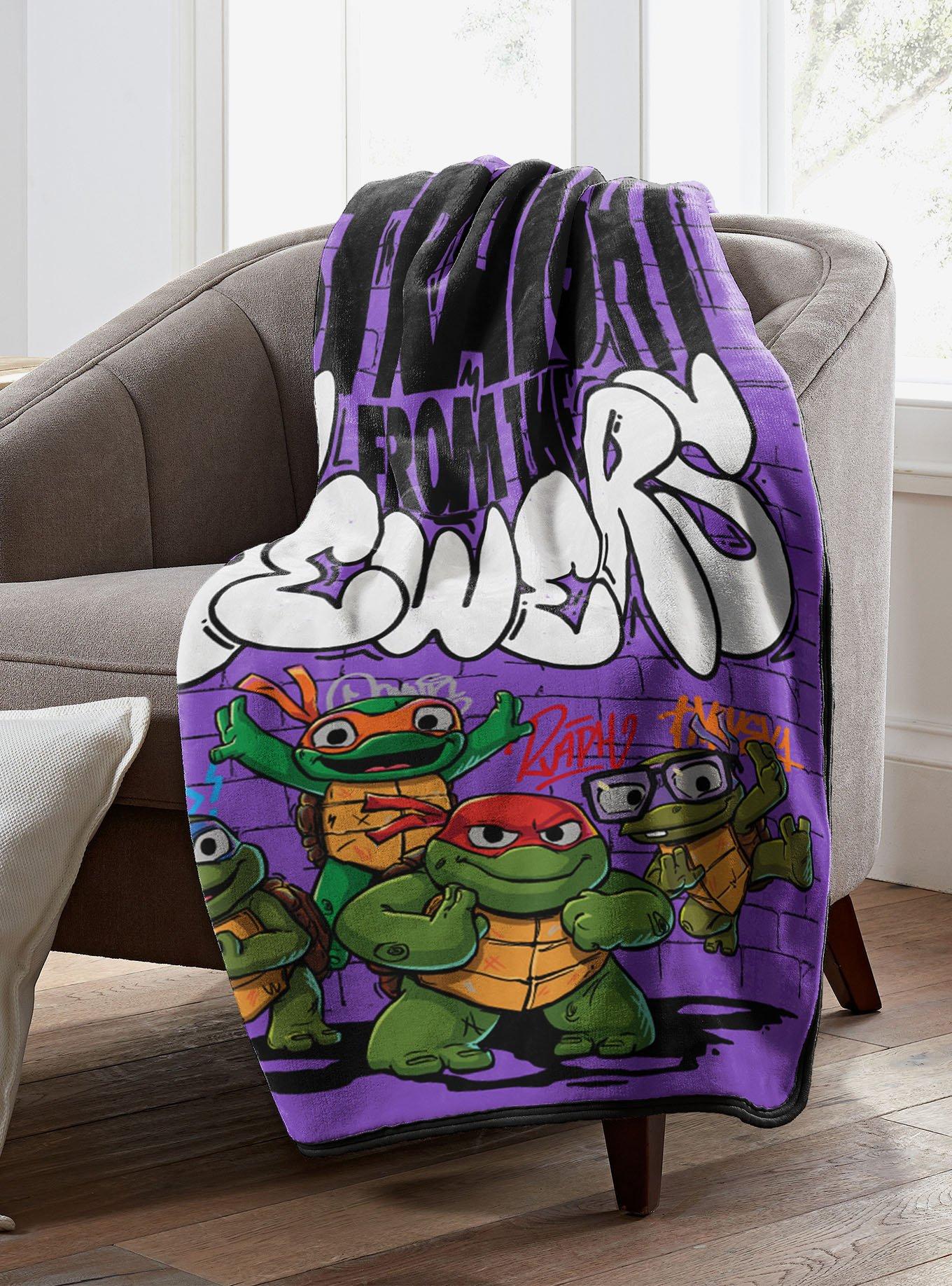 Teenage Mutant Ninja Turtles Mutant Mayhem Silk Touch Blanket, , hi-res