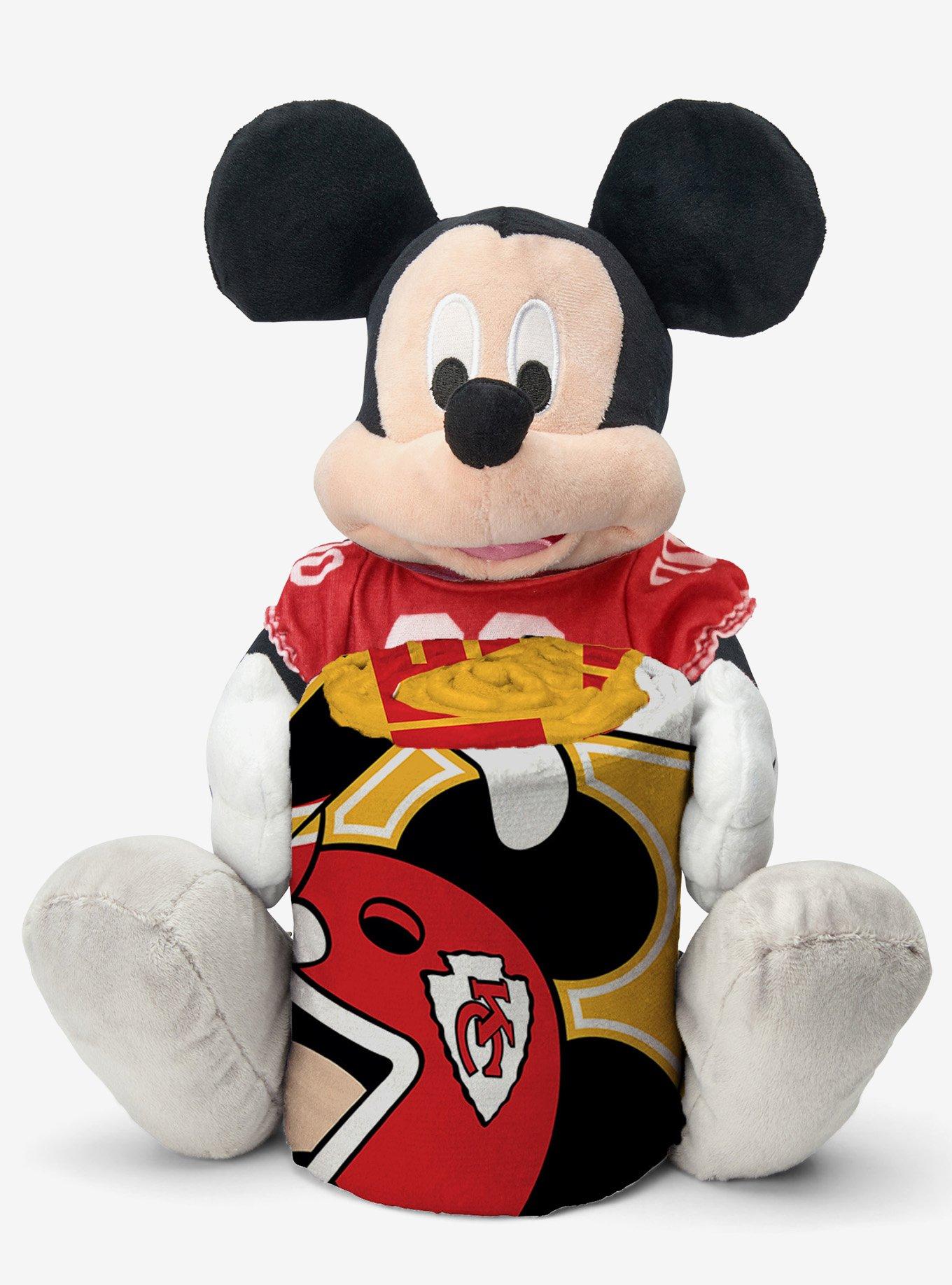 NFL Chiefs Disney Mickey Splash Hugger Beach Towel, , hi-res