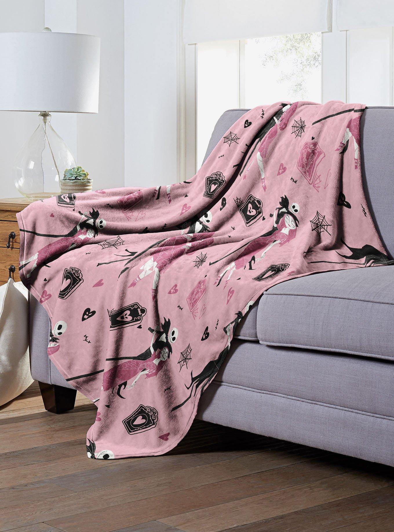 Disney Nightmare Before Christmas Misfit Tango Silk Touch Blanket, , hi-res