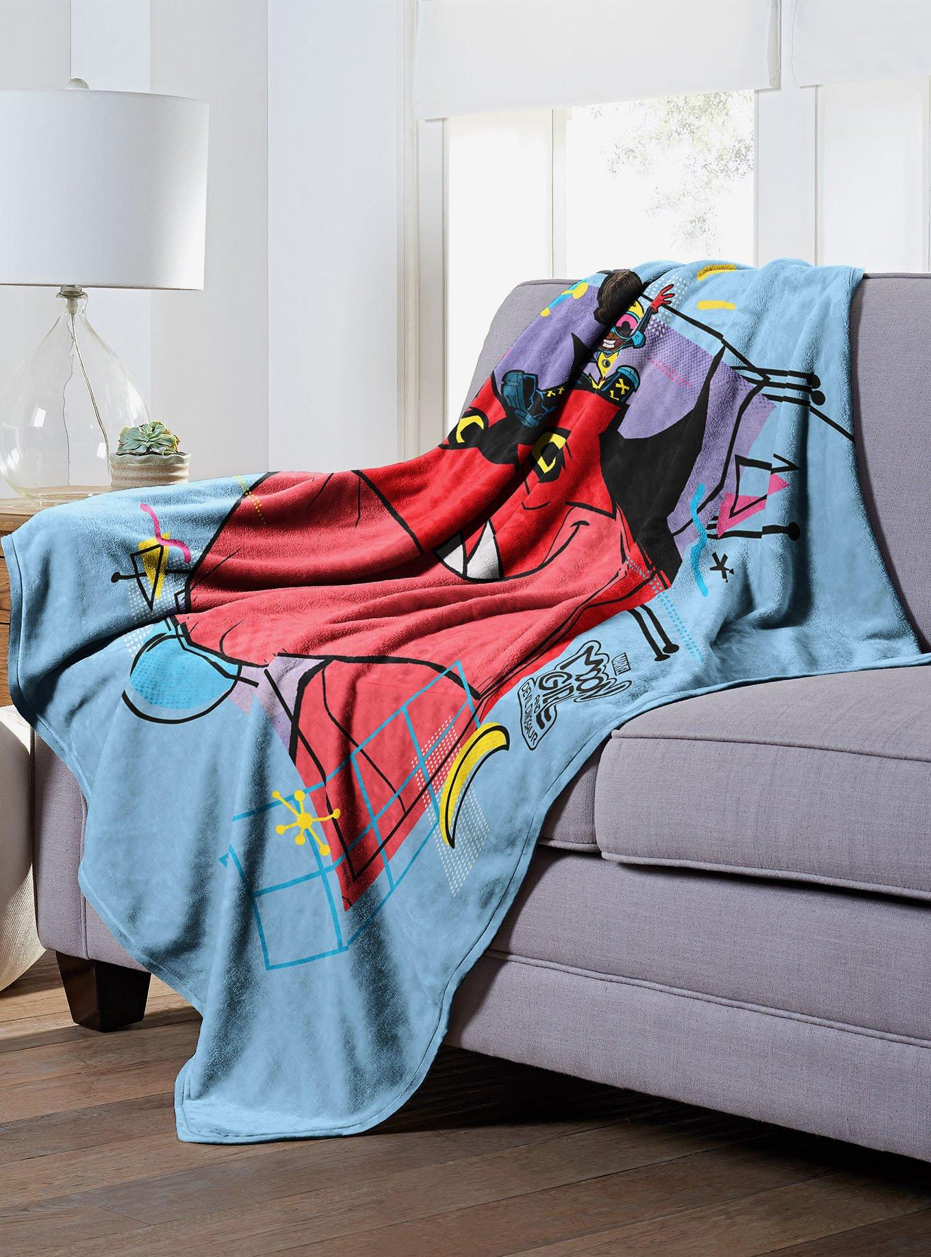Marvel Moon Girl Up Top Silk Touch Blanket, , hi-res