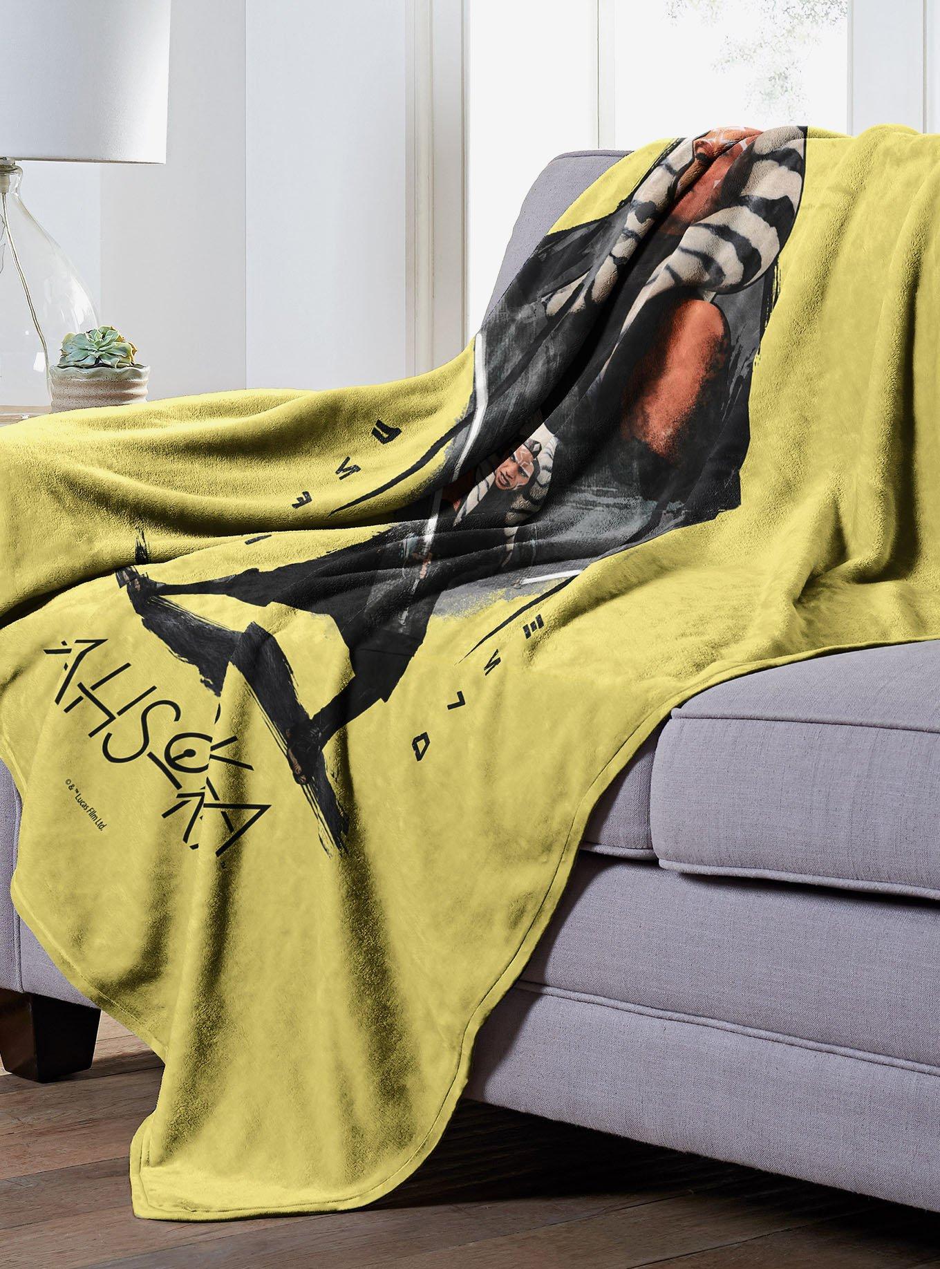 Star Wars Ahsoka Galactic Investigation Silk Touch Blanket, , alternate