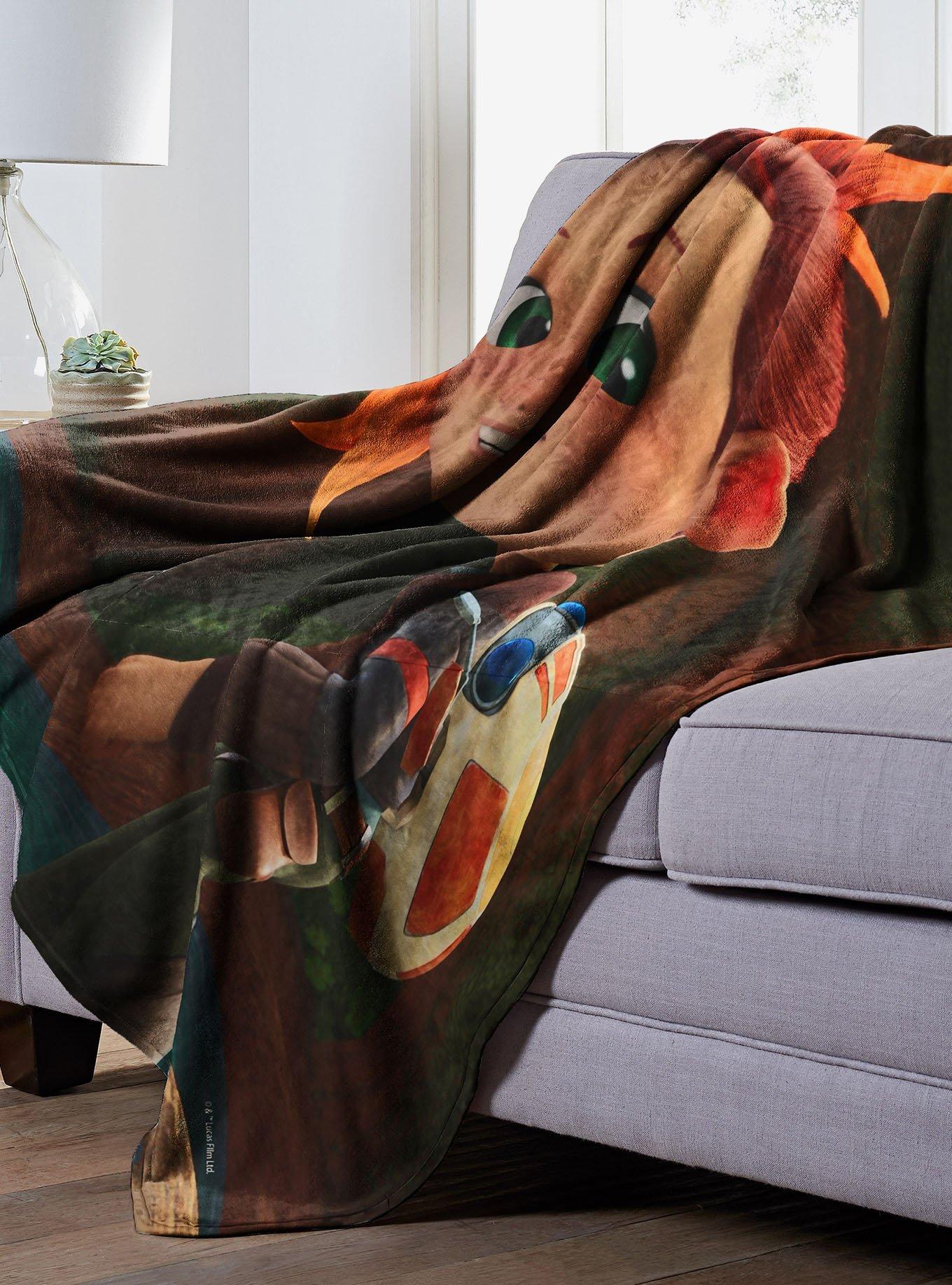 Star Wars Young Jedi Co Pilots Silk Touch Blanket, , hi-res