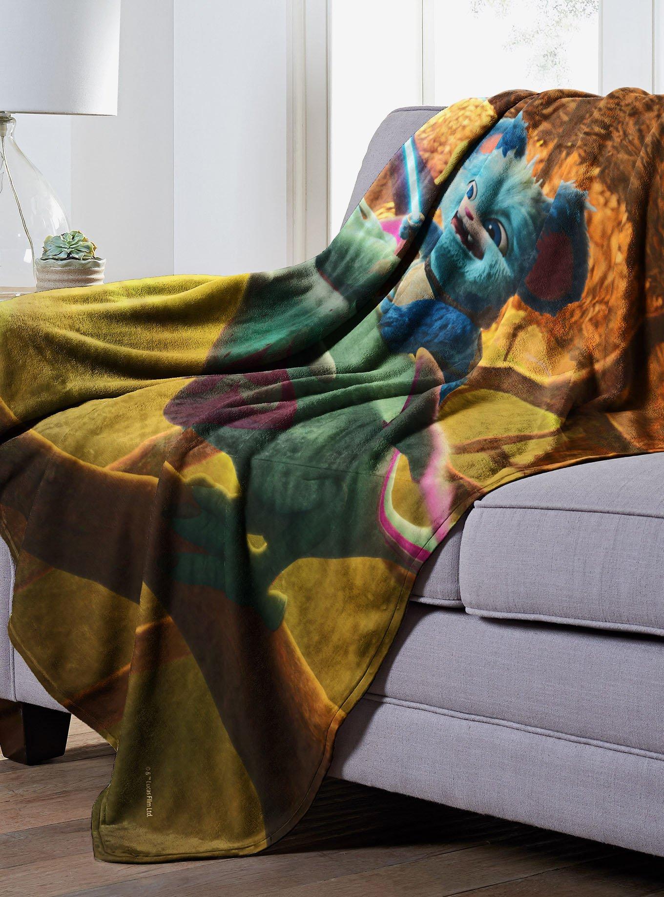 Star Wars Young Jedi High Flying Heroics Silk Touch Blanket, , hi-res