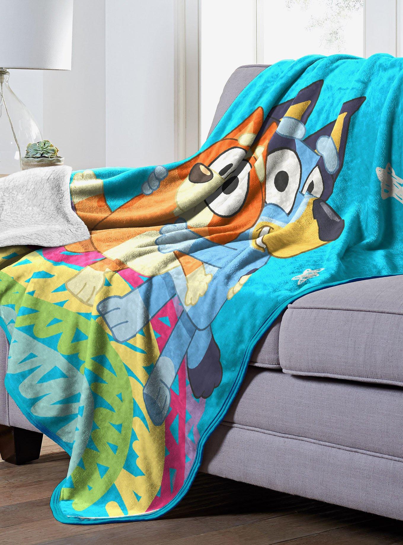 Bluey Togetherness Silk Touch Sherpa Blanket