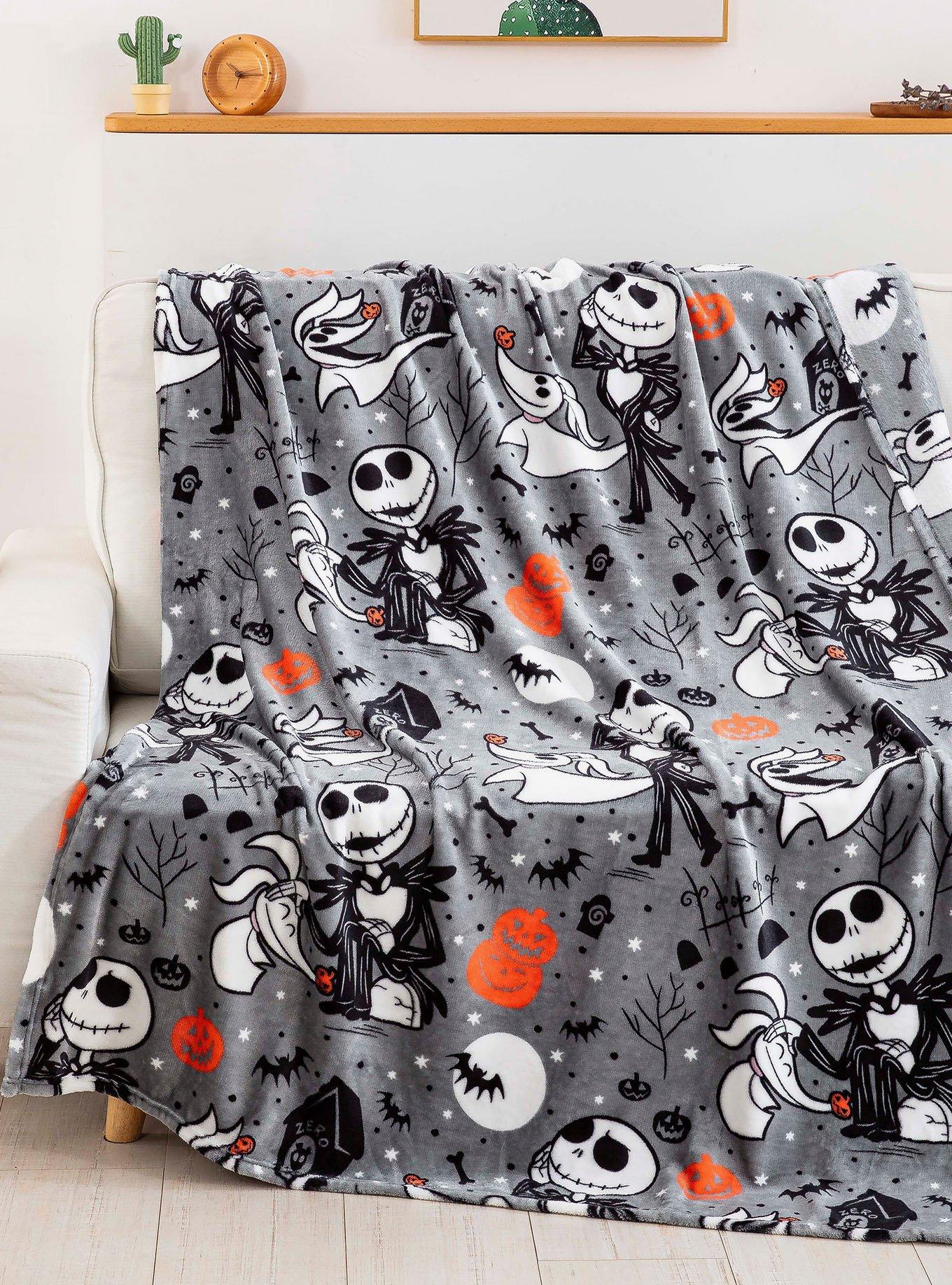 Disney Nightmare Before Christmas Best Friends Silk Touch Blanket, , alternate