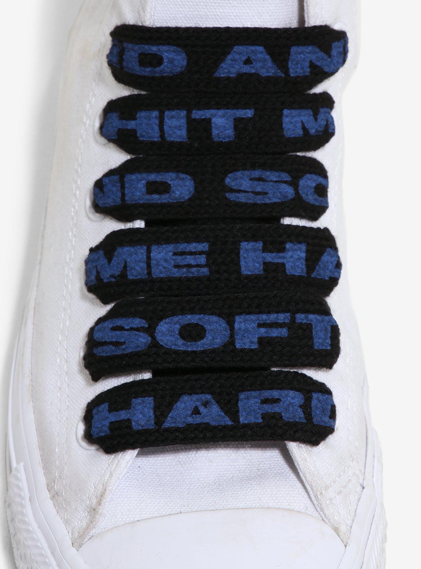 Billie Eilish Hit Me Hard And Soft Shoe Laces, , alternate