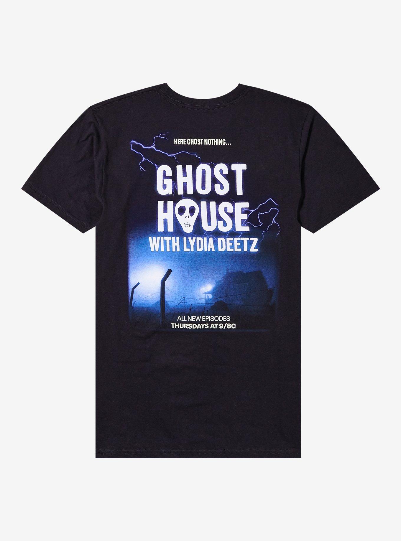 Beetlejuice Beetlejuice Ghost House With Lydia Deetz T-Shirt, , hi-res