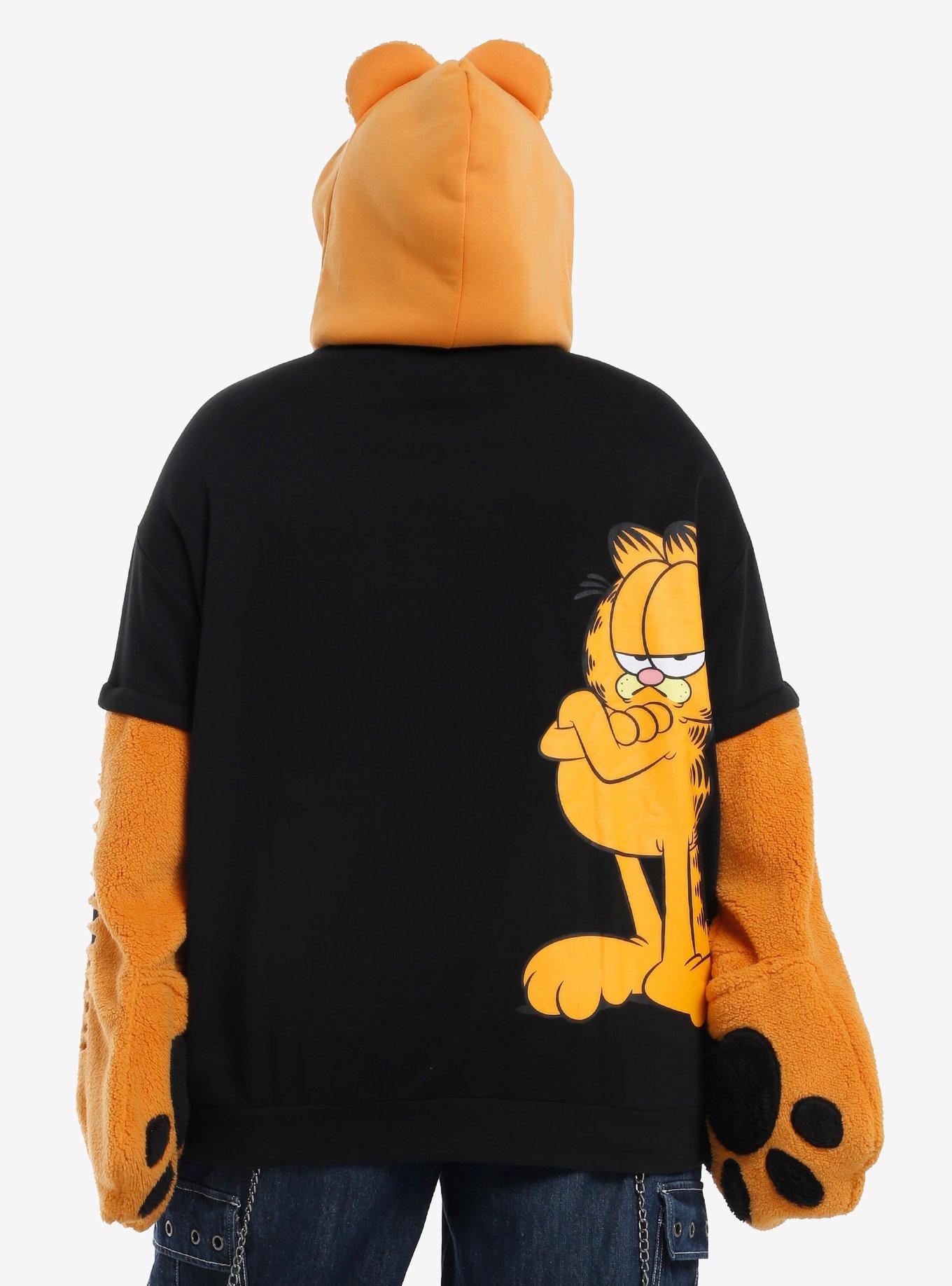 Garfield Cosplay Hoodie Plus Size, MULTI, alternate