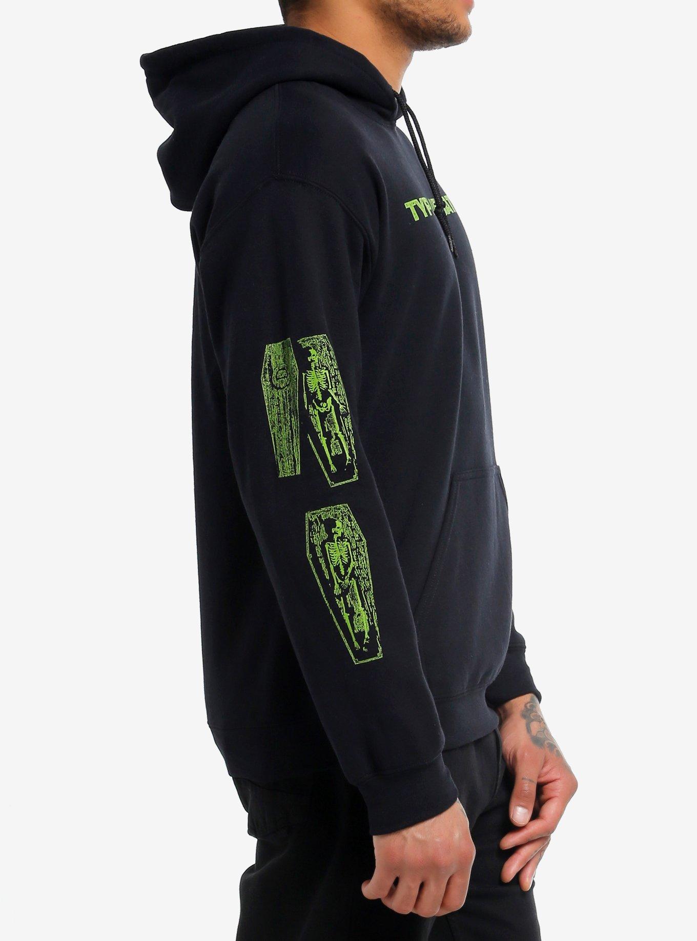 Type O Negative Coffin Hoodie, BLACK, alternate