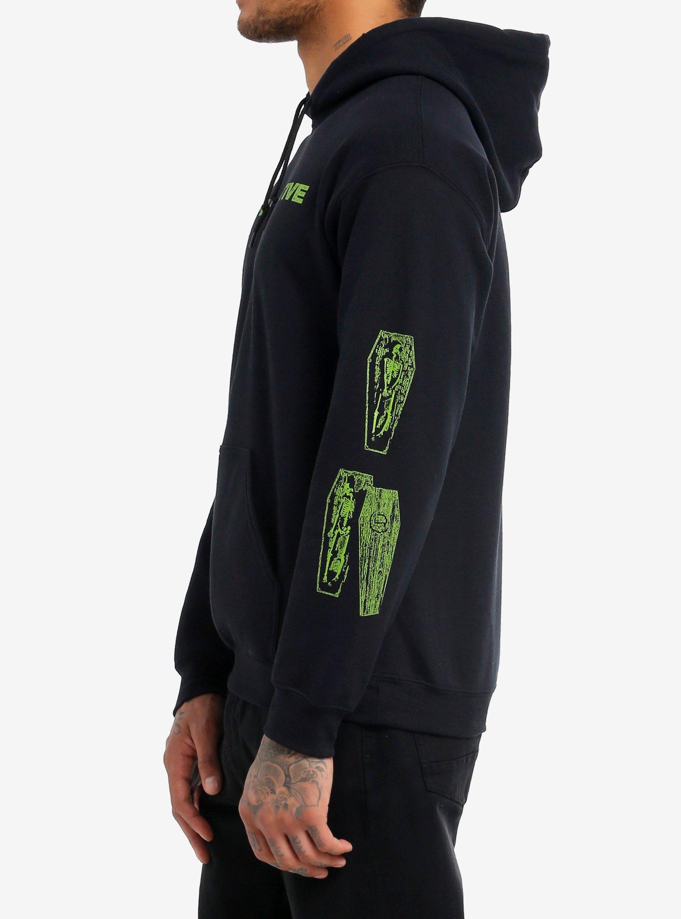 Type O Negative Coffin Hoodie, BLACK, alternate