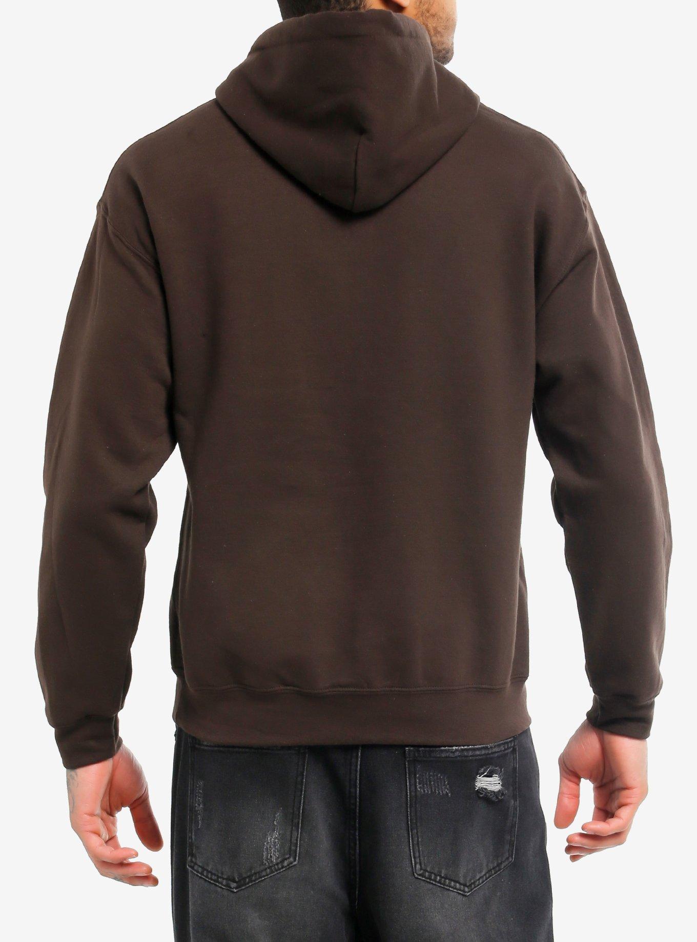 Nirvana Incesticide Brown Hoodie, DARK CHOCOLATE, alternate