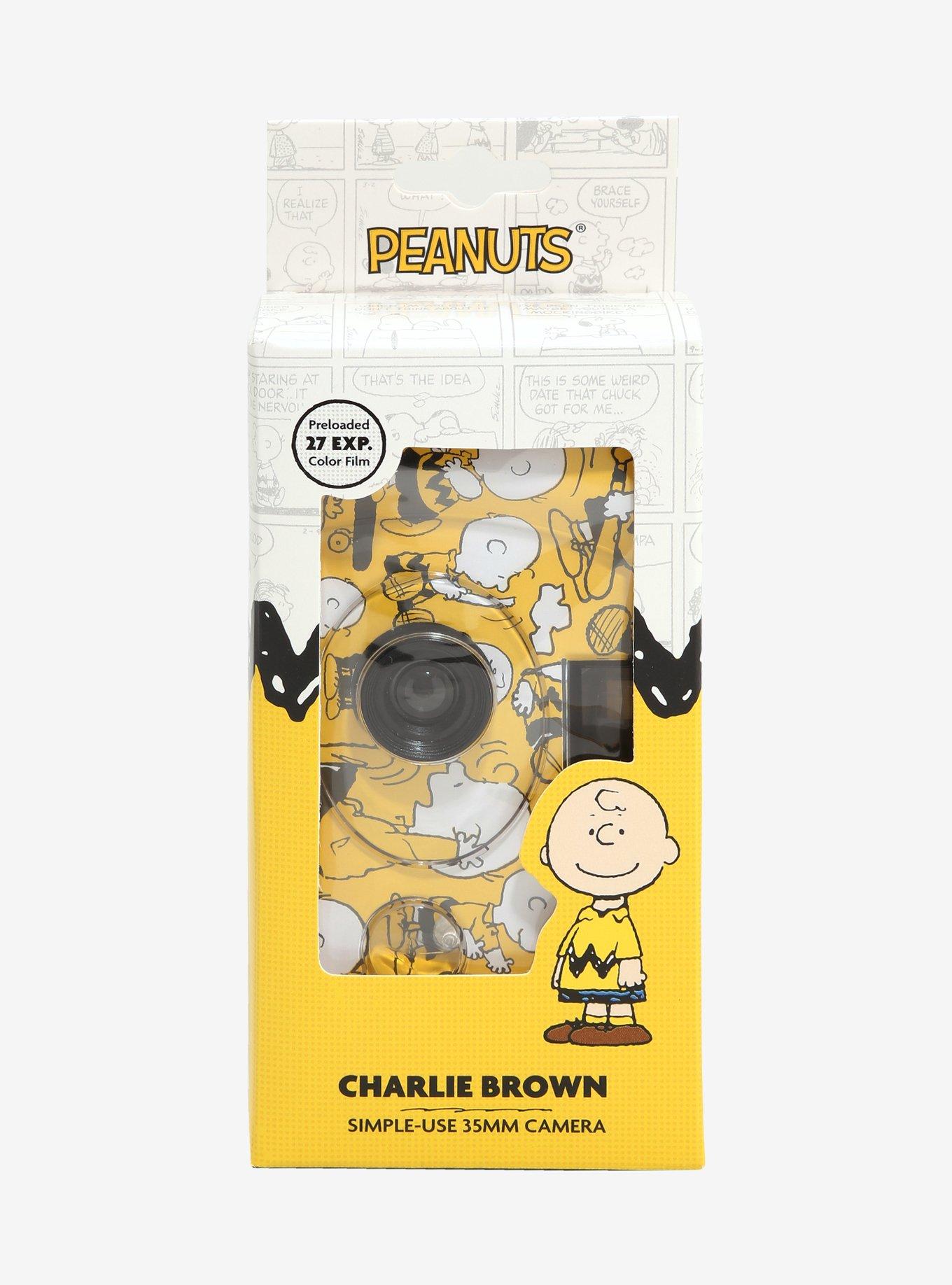 Retrospekt Peanuts Charlie Brown Allover Print 35MM Camera, , alternate