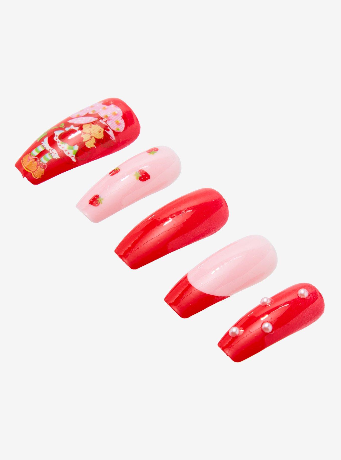 Strawberry Shortcake Strawberry Press On Nails, , alternate