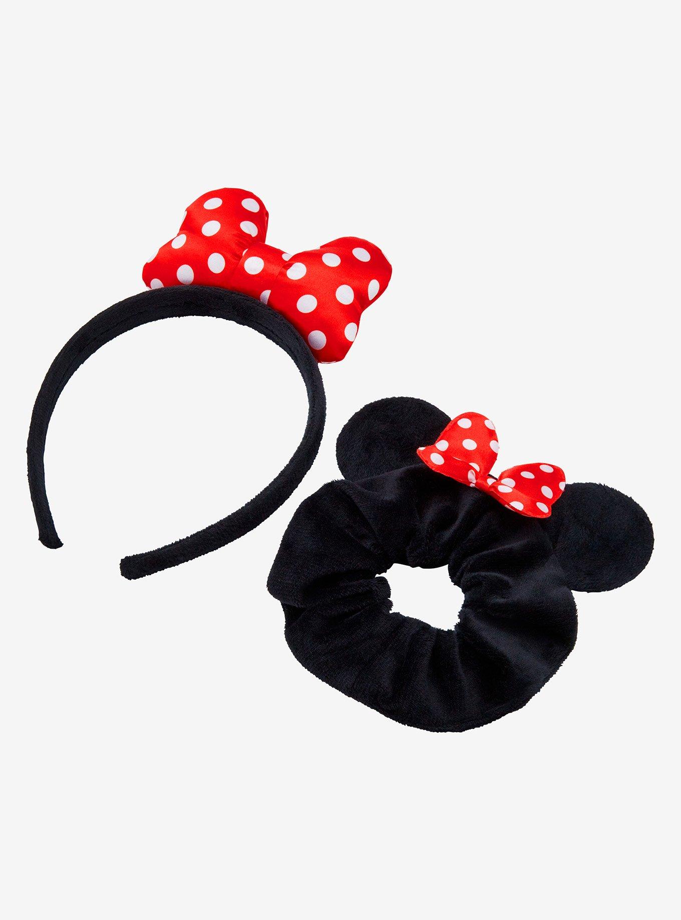 Disney Minnie Mouse Bow Headband and Scrunchie Set, , alternate