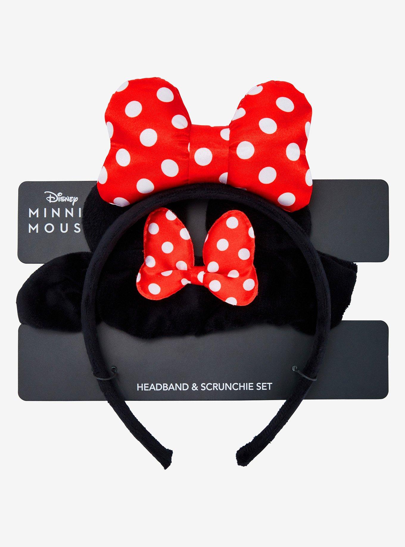 Disney Minnie Mouse Bow Headband and Scrunchie Set, , alternate