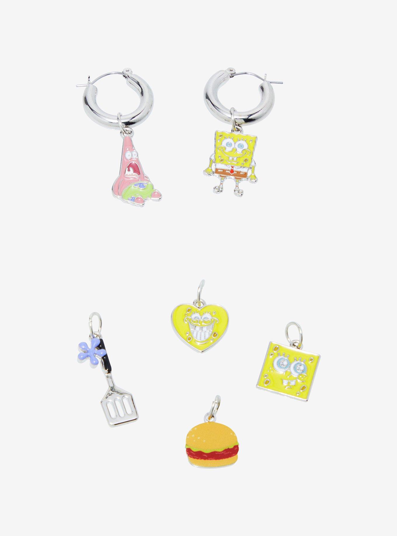 SpongeBob SquarePants Bikini Bottom Earring and Necklace Set, , alternate