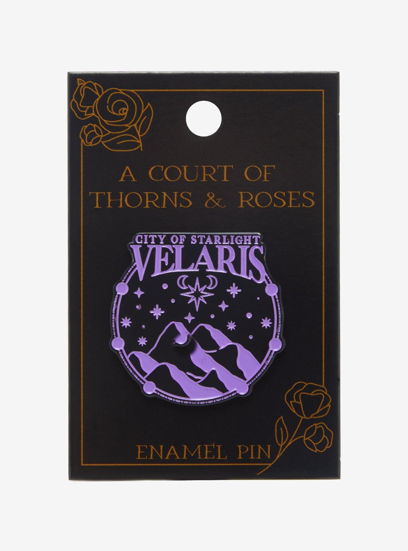 A Court of Thorns and Roses Velaris Enamel Pin — BoxLunch Exclusive, , alternate