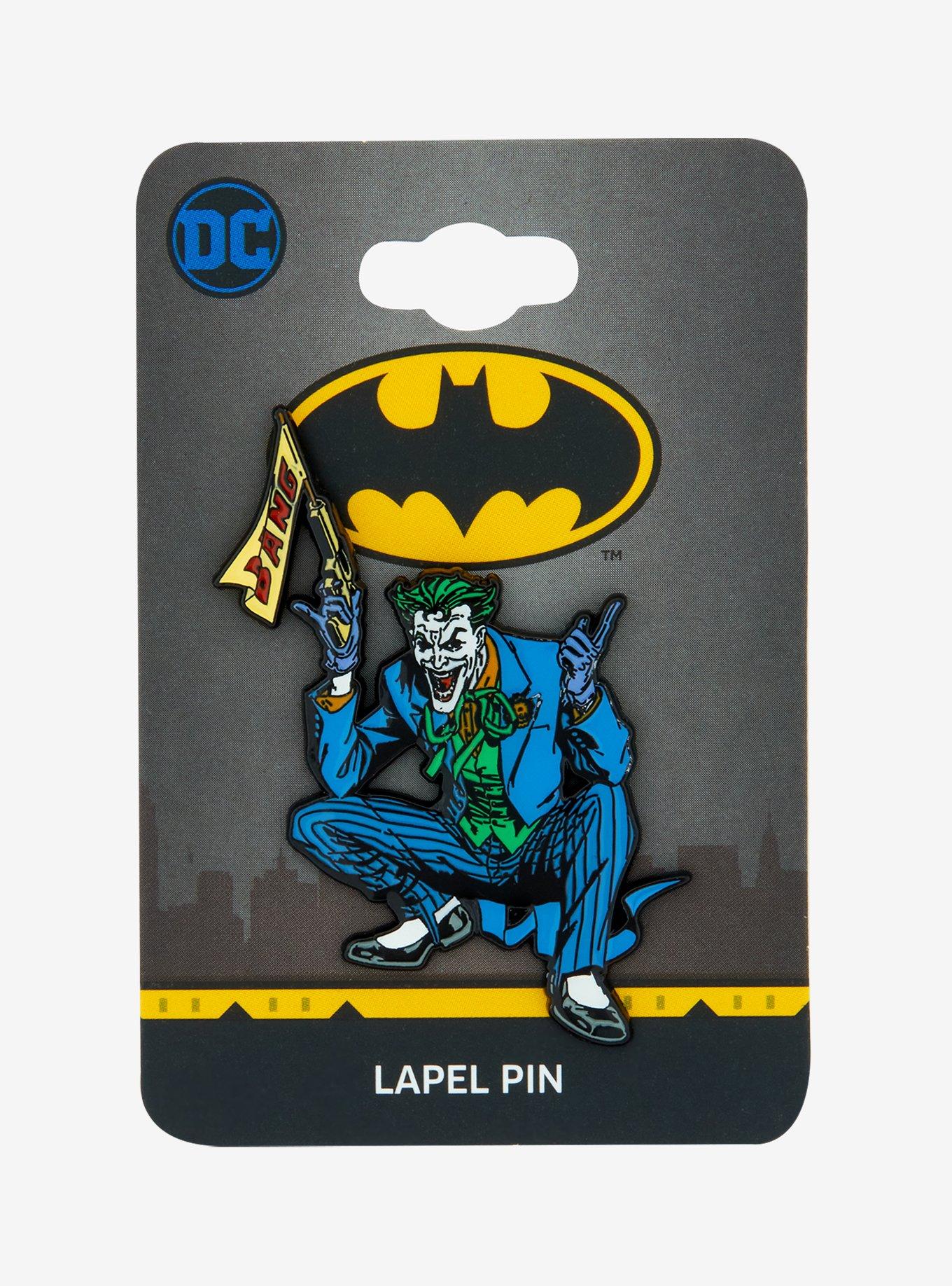 DC Comics Batman The Joker Enamel Pin — BoxLunch Exclusive, , alternate