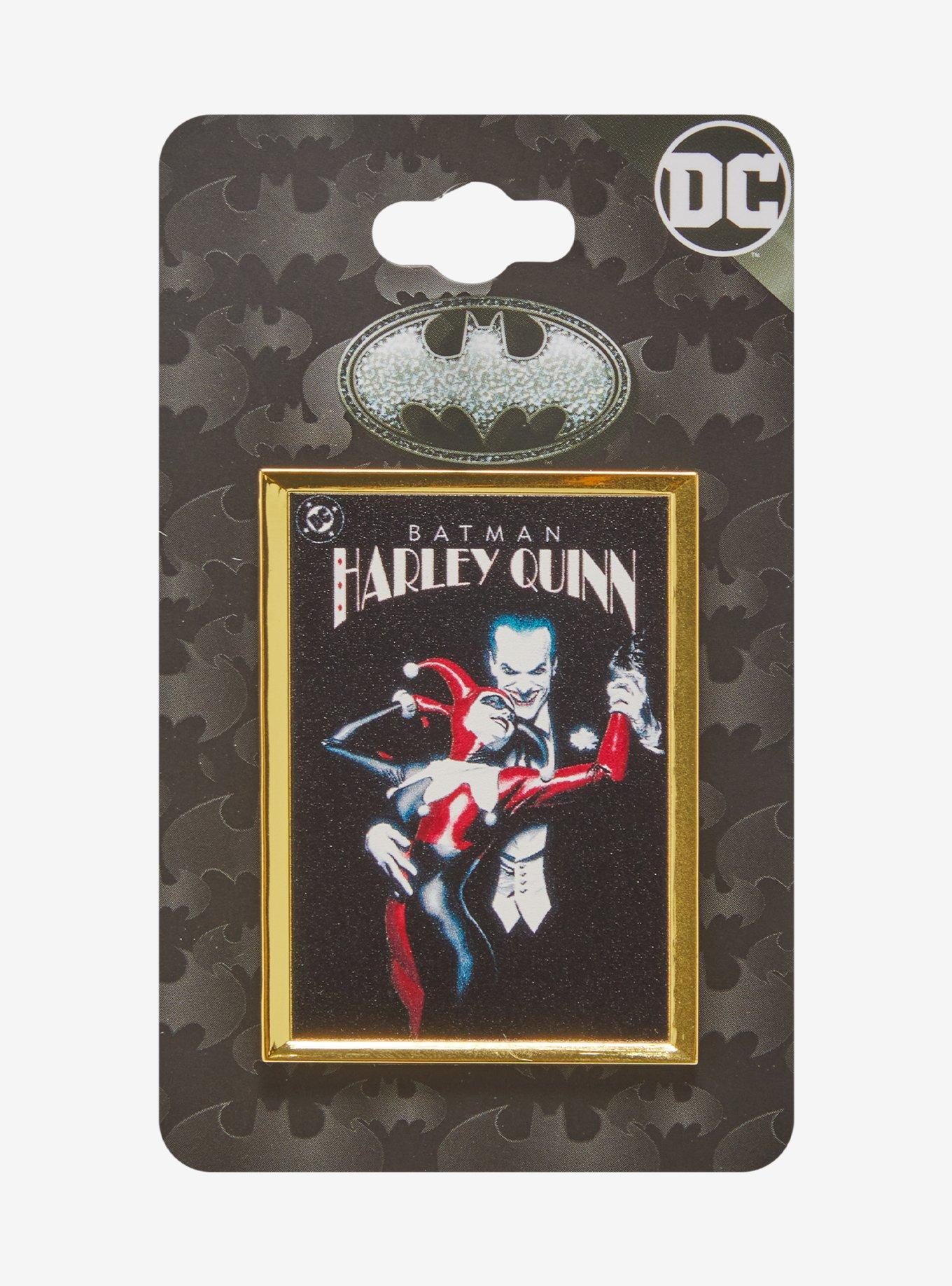 DC Comics Batman The Joker & Harley Quinn Poster Enamel Pin — BoxLunch Exclusive, , alternate