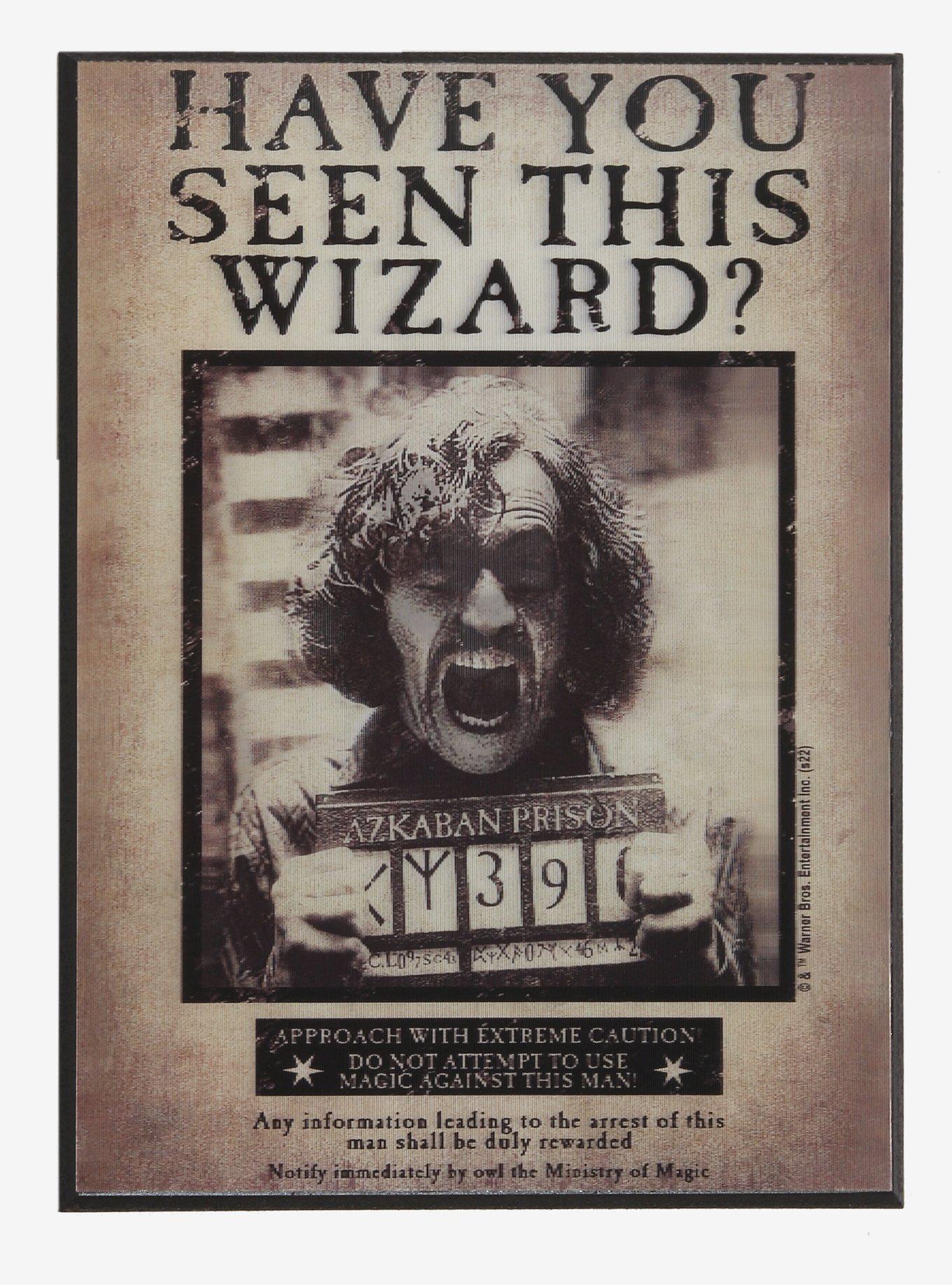 Harry Potter Sirius Black Azkaban Lenticular Wall Art, , hi-res