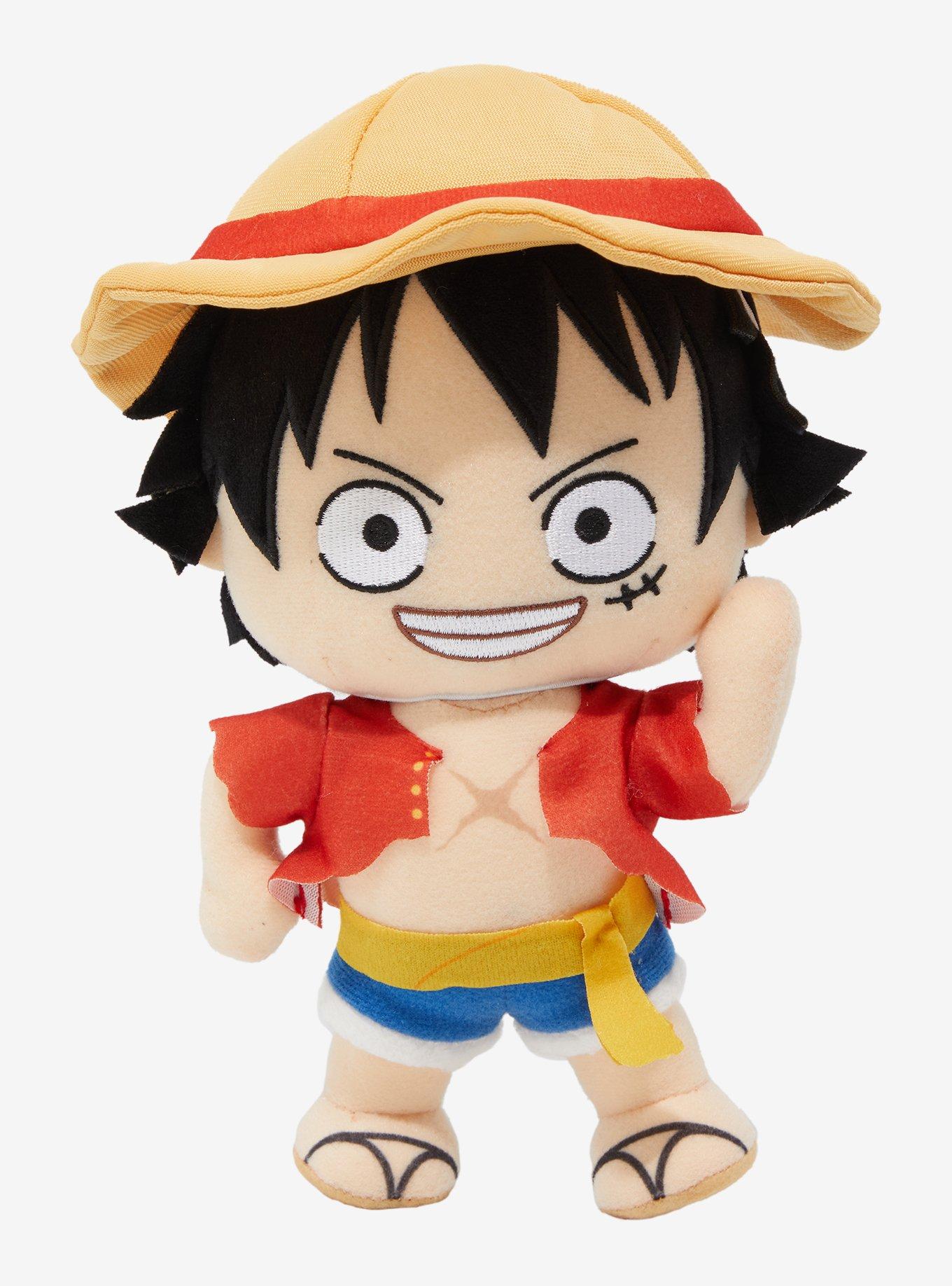 One Piece Monkey D. Luffy 8" Plush, , alternate