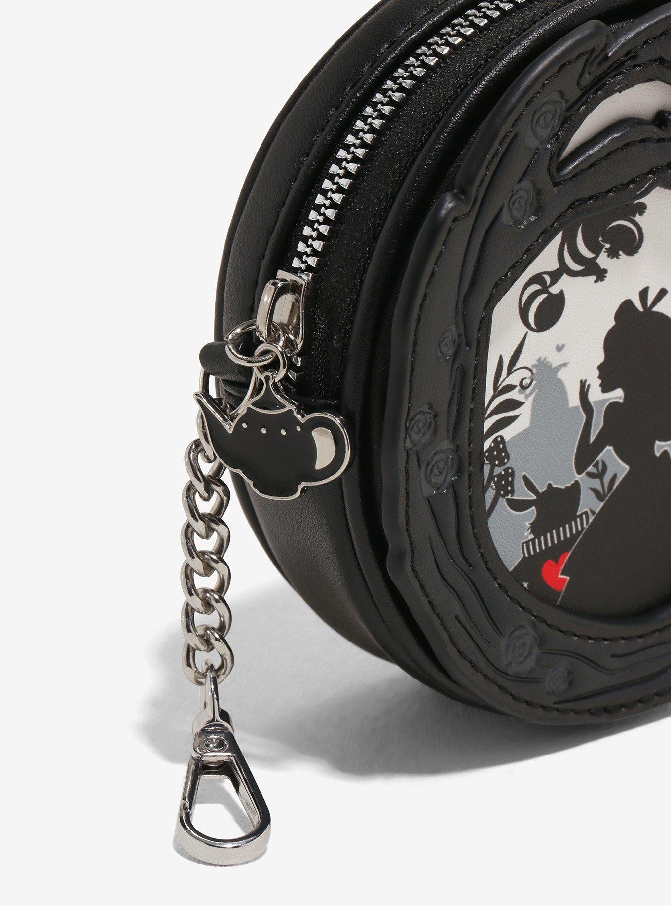 Her Universe Disney Alice In Wonderland Silhouette Coin Purse, , alternate