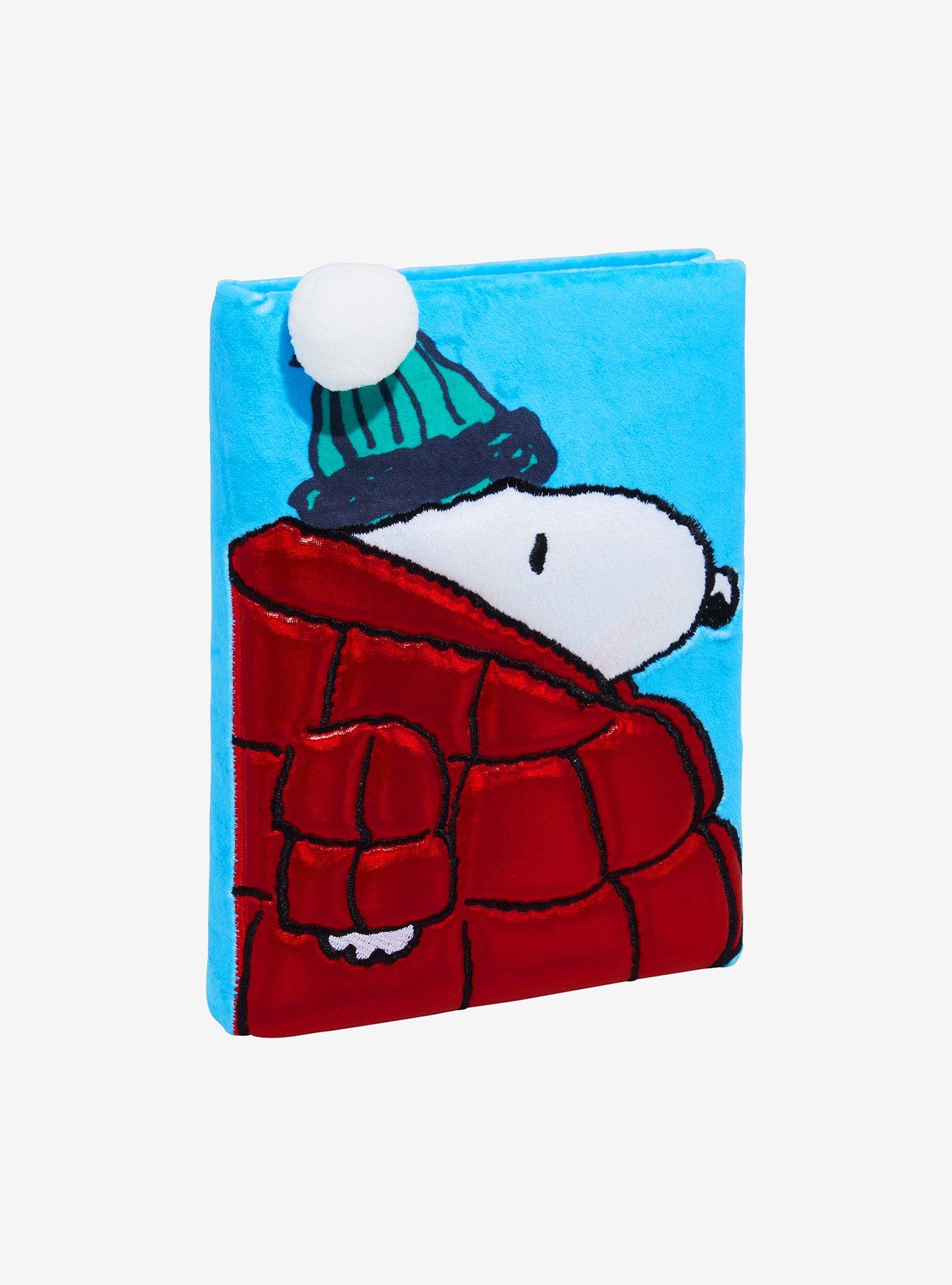 Peanuts Snoopy Puffer Jacket Journal Hot Topic Exclusive, , alternate