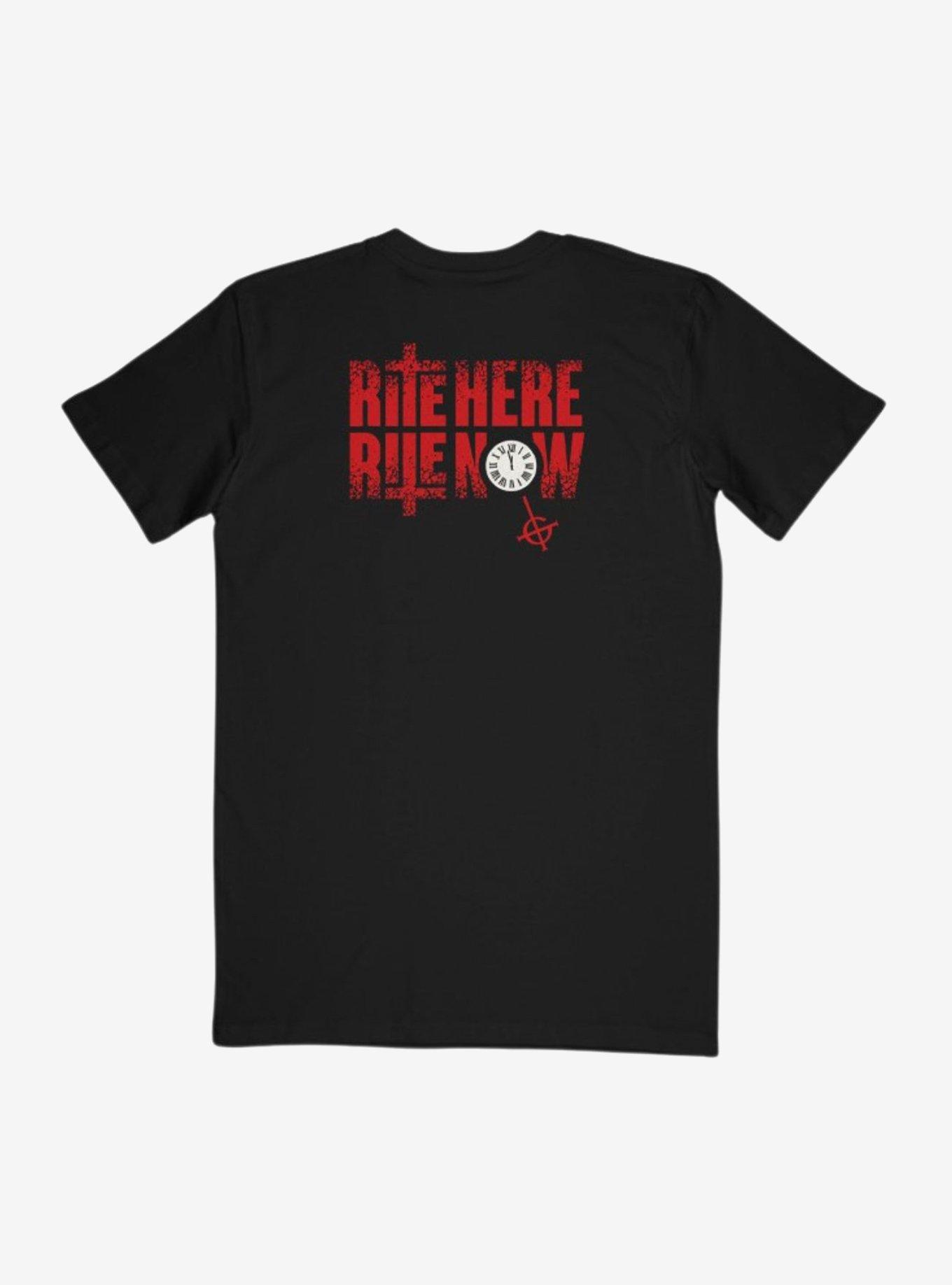 Ghost Rite Here Rite Now Two-Sided T-Shirt, BLACK, alternate
